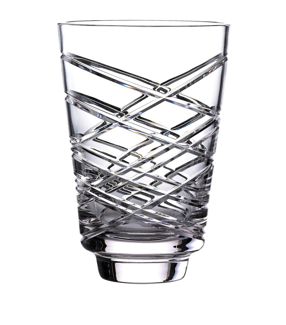 Crystal Aran Vase (25cm) CLEAR Image 1