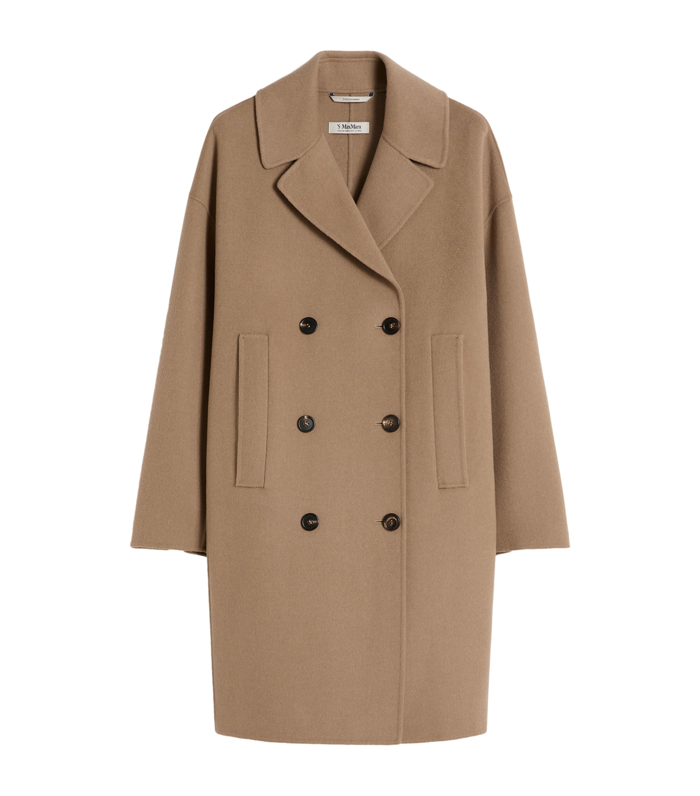 Virgin Wool Coat HAZELNUT BROWN Image 1