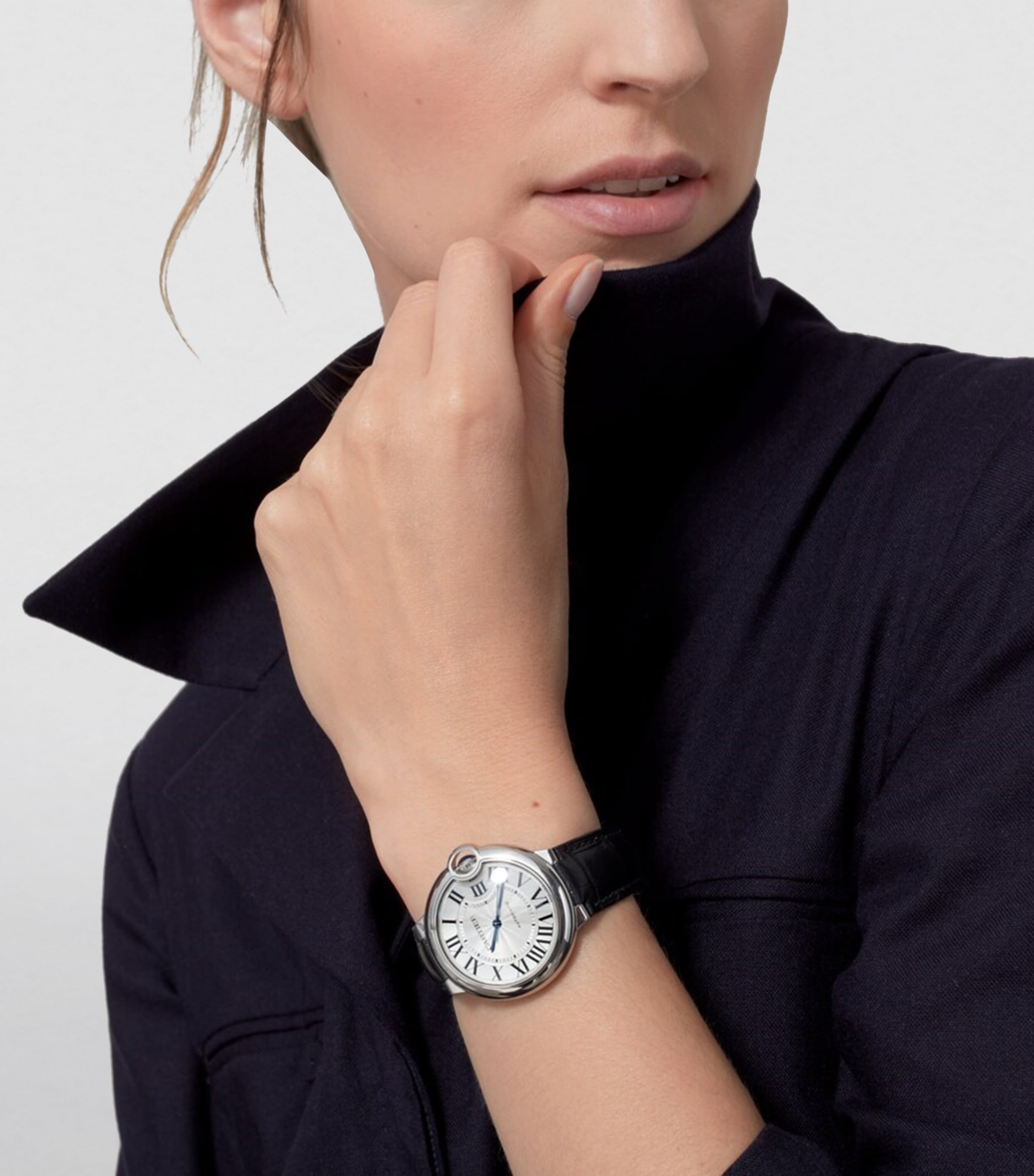 Cartier Stainless Steel Ballon Bleu de Cartier Watch 36mm Image 5