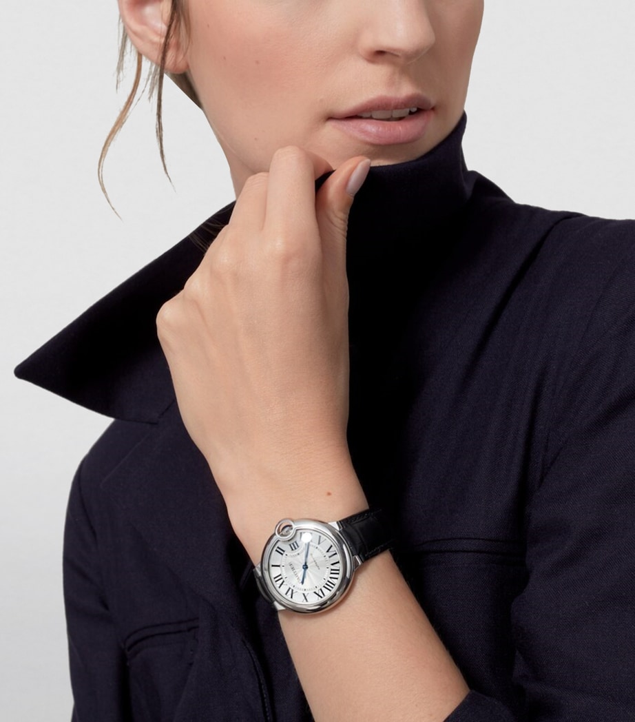 Cartier Stainless Steel Ballon Bleu de Cartier Watch 36mm Image 5