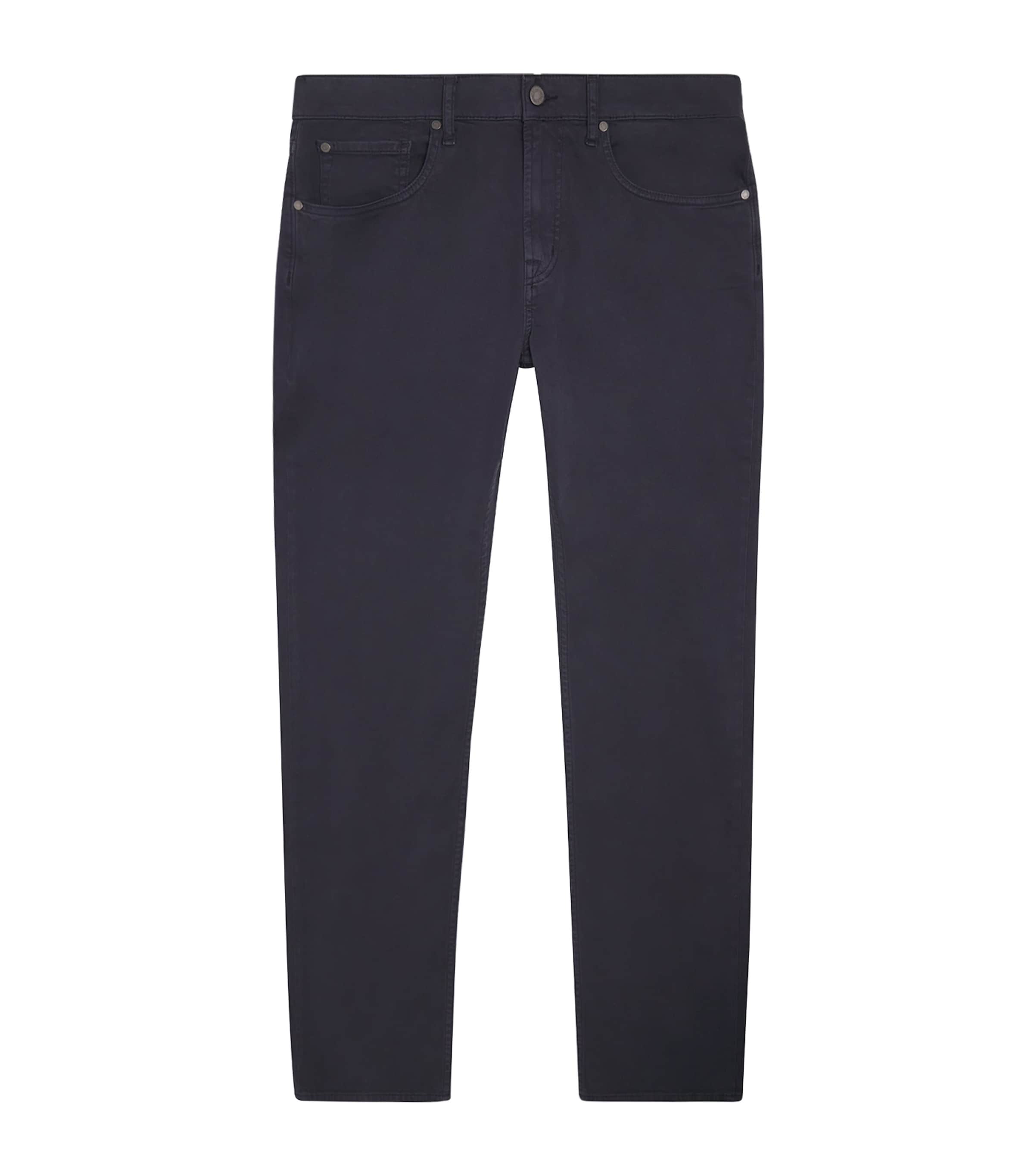 7 For All Mankind Mens The Straight Jeans Blue Image 1