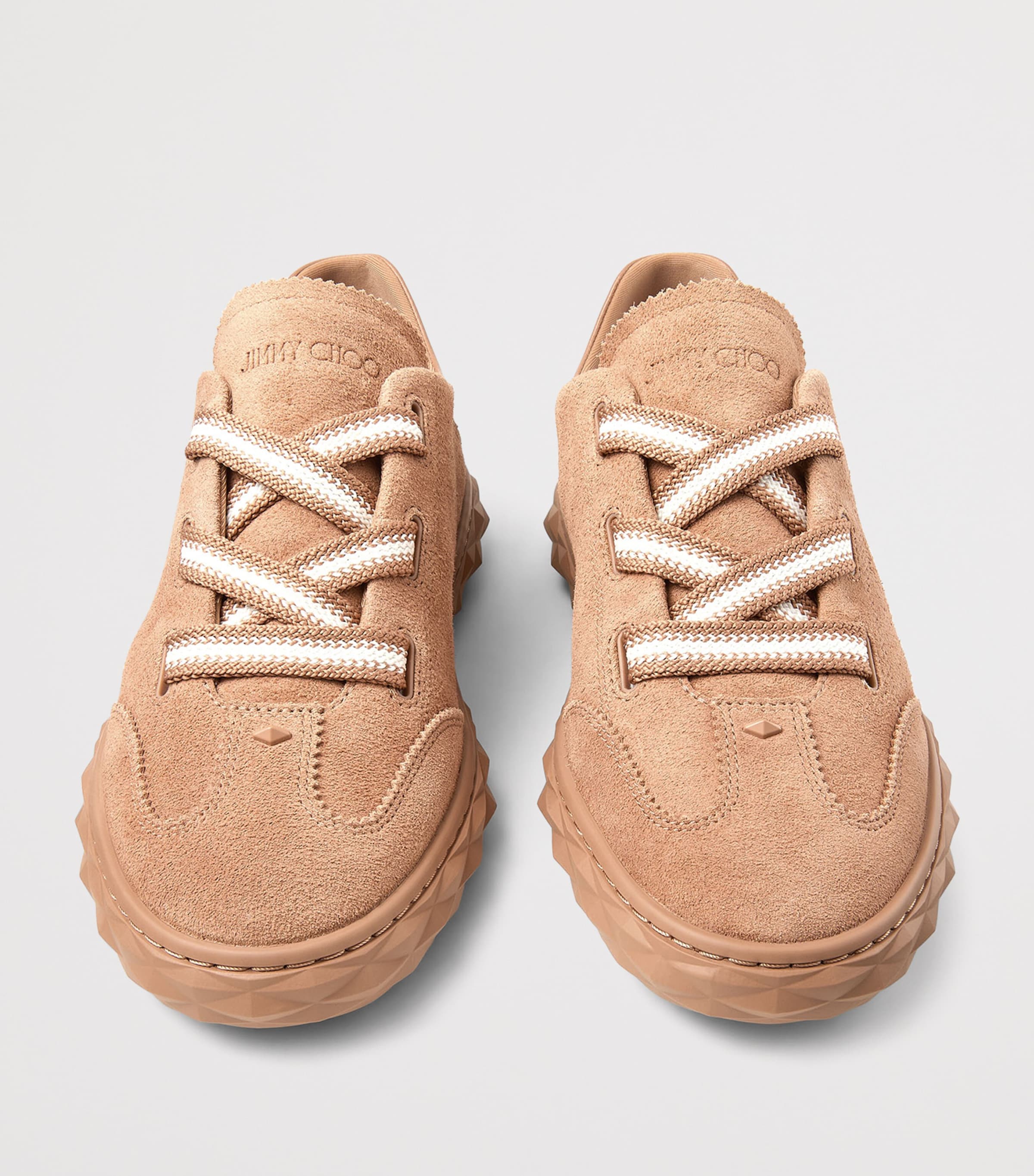 Diamond Light Flex Suede Sneakers V TOFFEE MIX Image 3