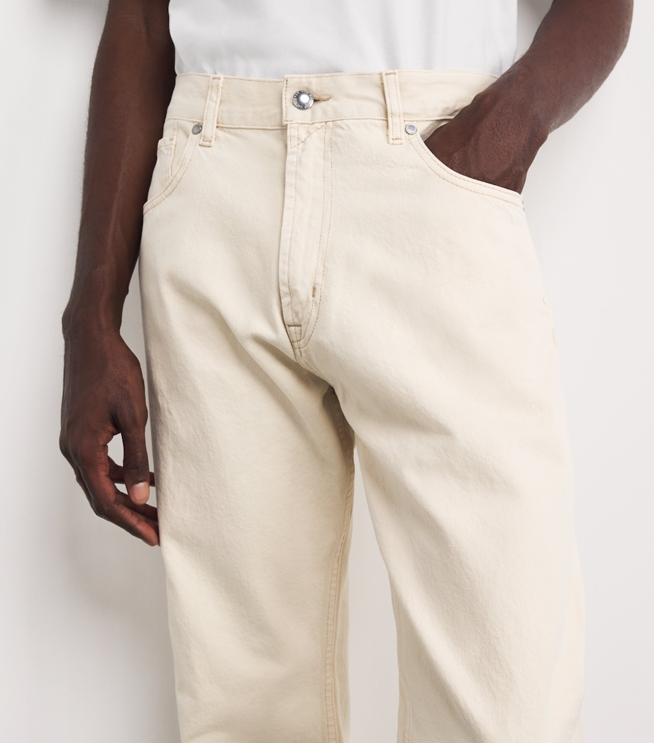 Modern Straight Jeans U71NN SUNFADED SAND Image 6