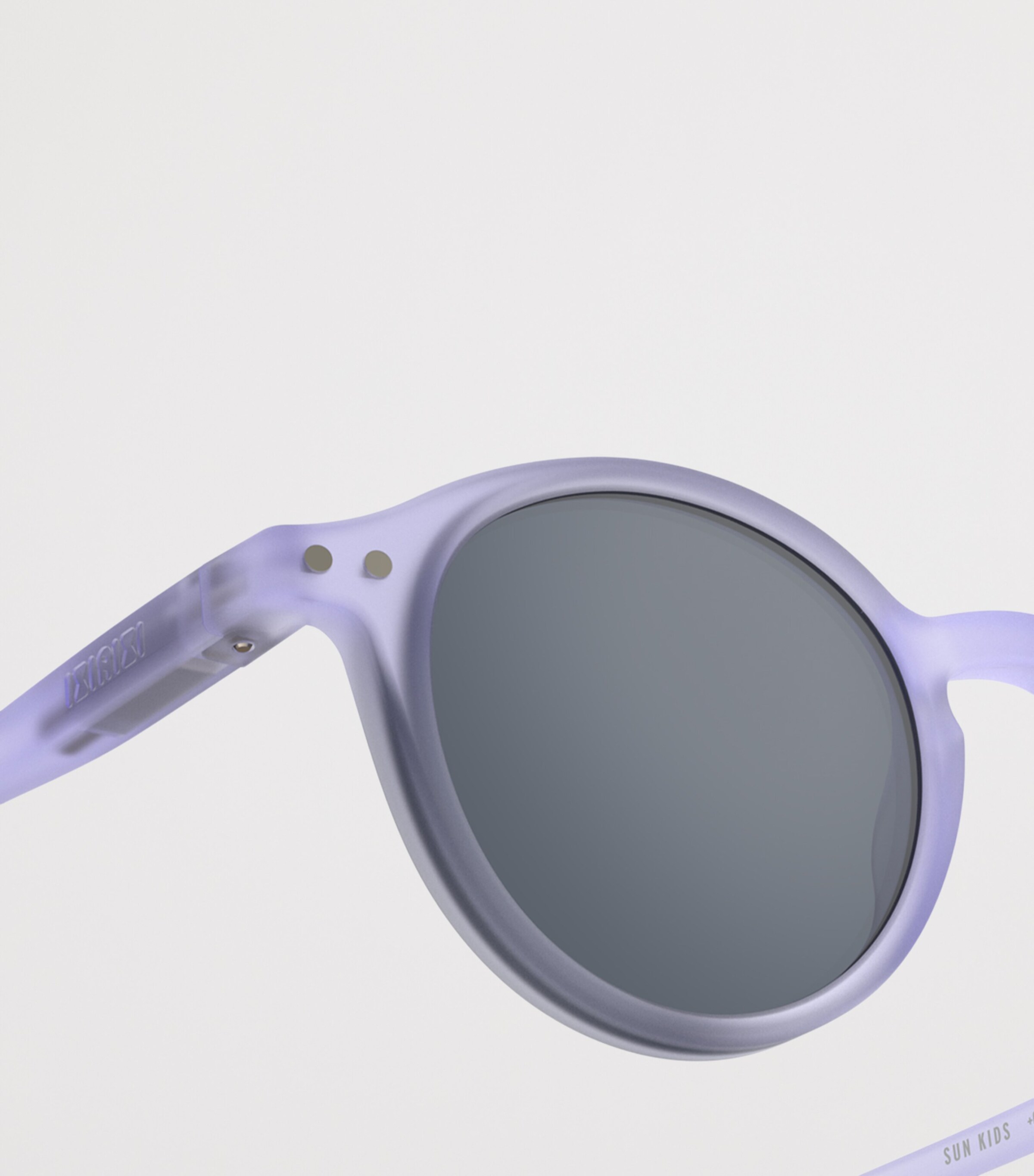 IZIPIZI KIDS #d Round Sunglasses (5-7 Years) Lavender Image 3