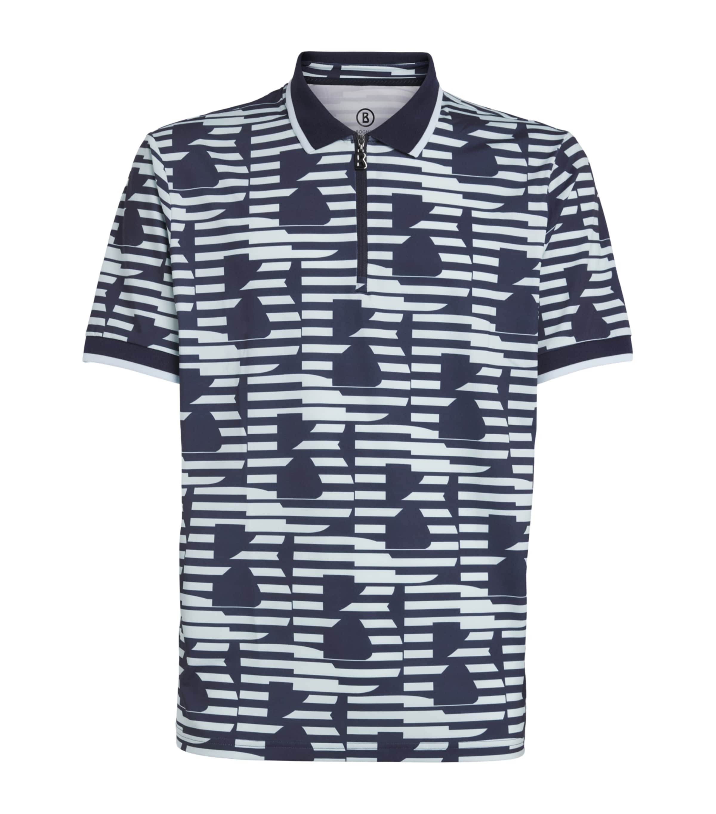 Bogner Mens Monogram Valentin Polo Shirt Image 1