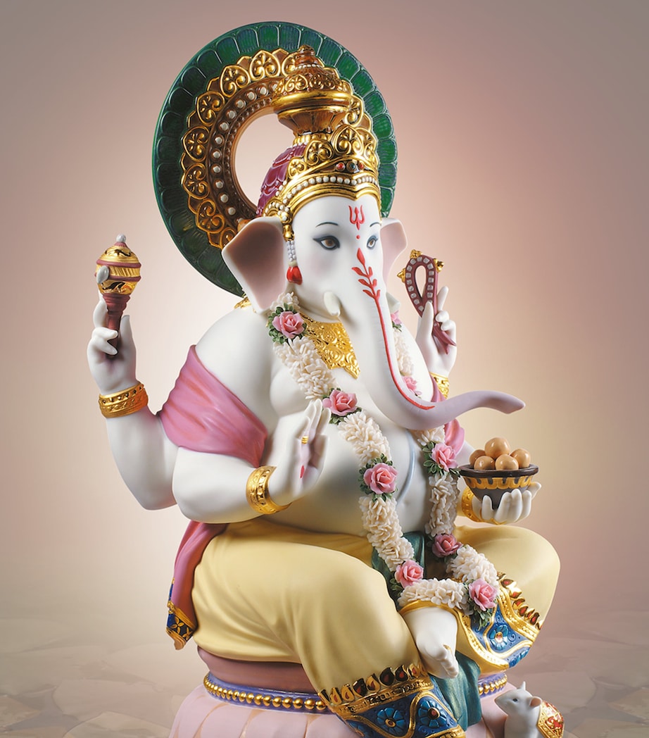 Lladró Lord Ganesha Figurine Image 3