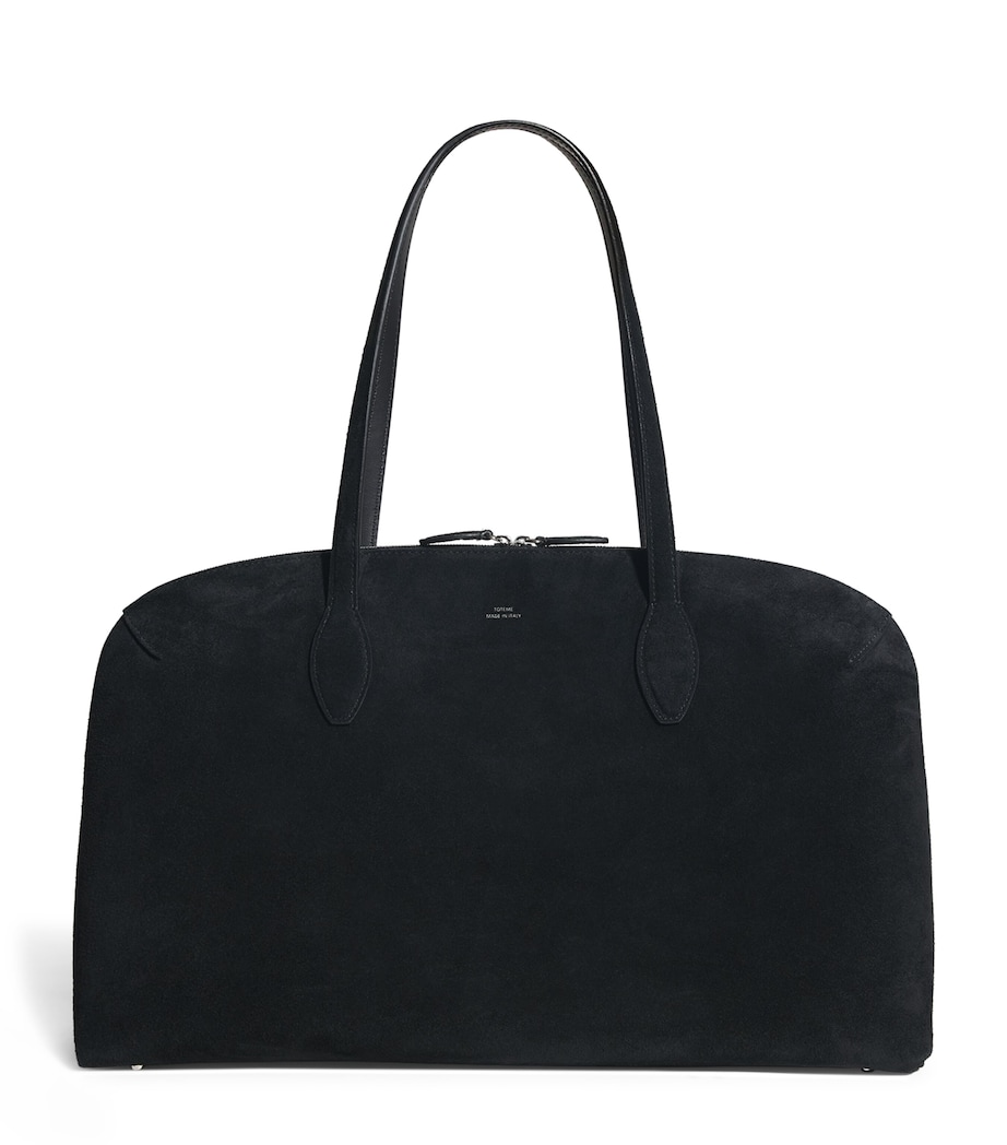 Suede Day Shoulder Bag 001 BLACK Image 1