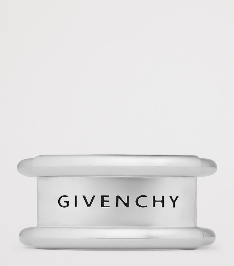 Givenchy Safety Pin Logo Ring Image 3