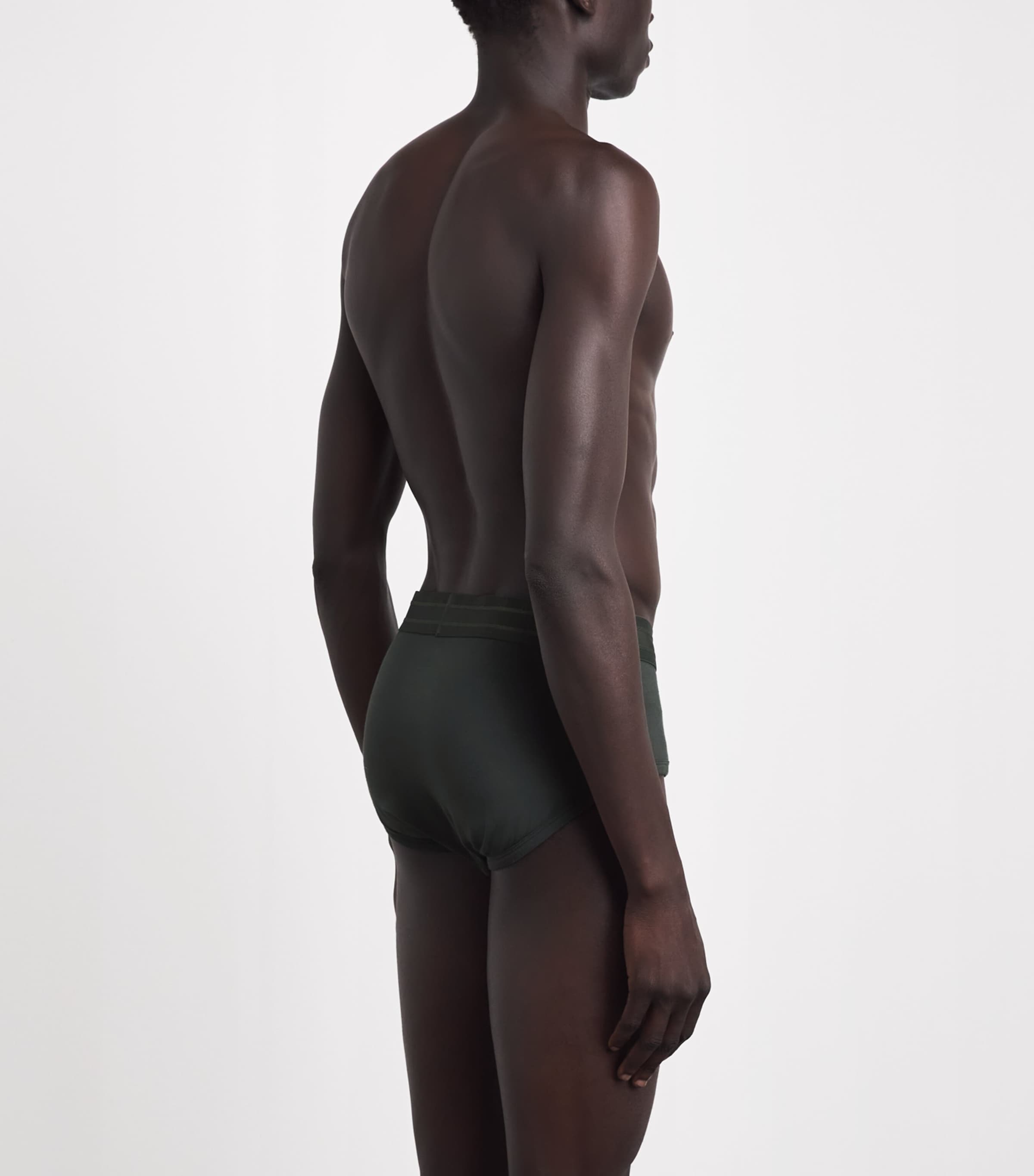 CHÉ Mens Modal-Blend Trunks (Pack of 3) Mixed Image 3