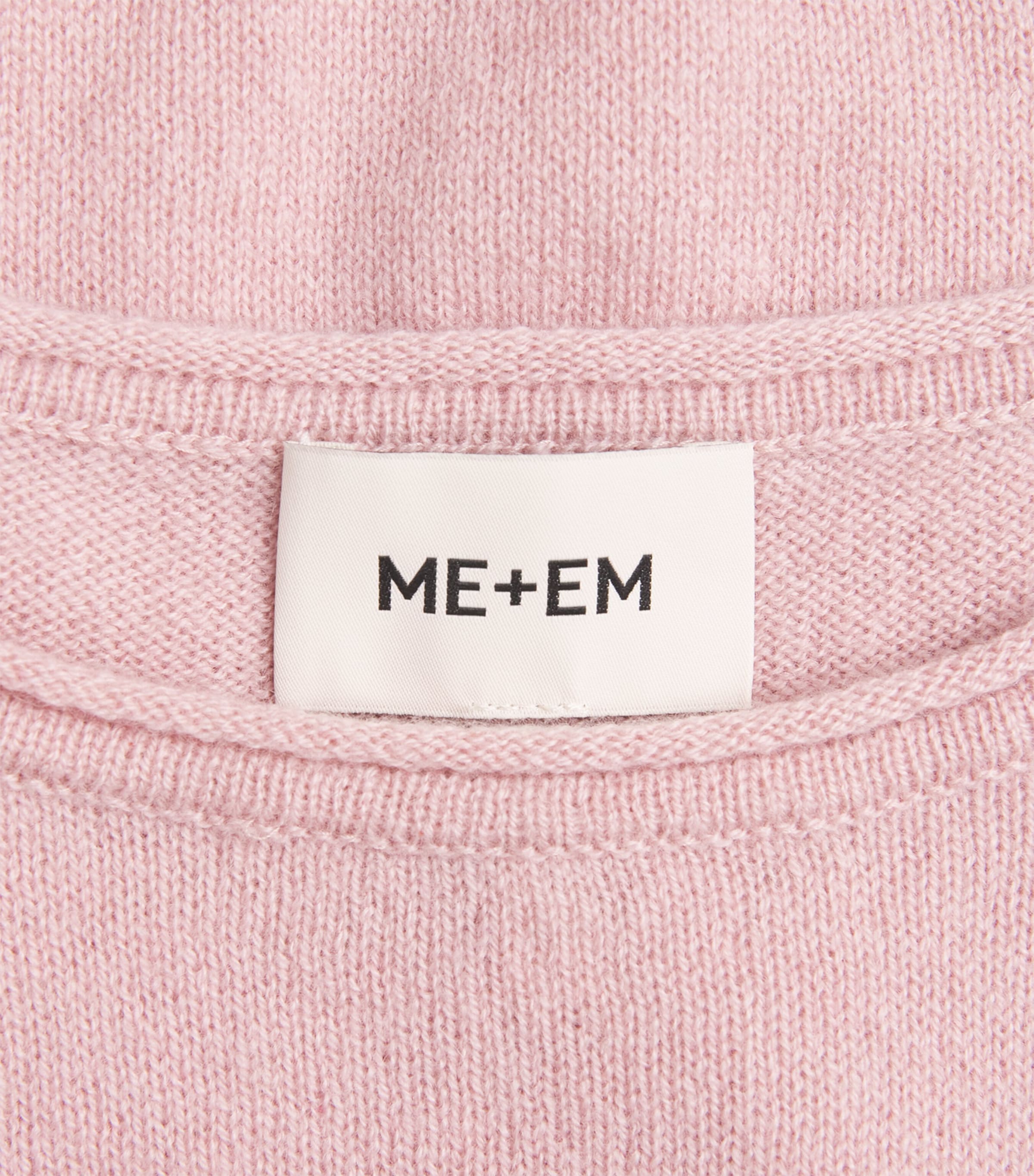 Cashmere Sweater Vest SMOKE PINK Image 5