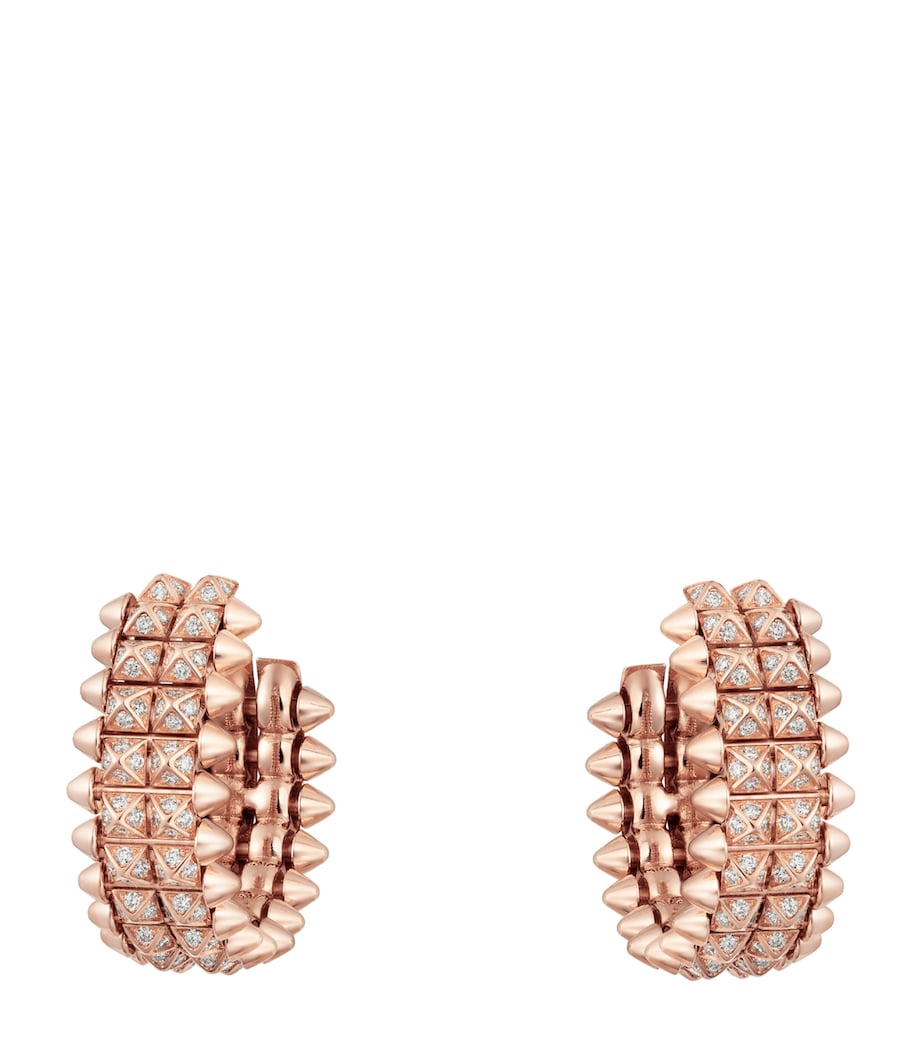 Rose Gold and Diamond Clash de Cartier Earrings ROSE GOLD Image 1