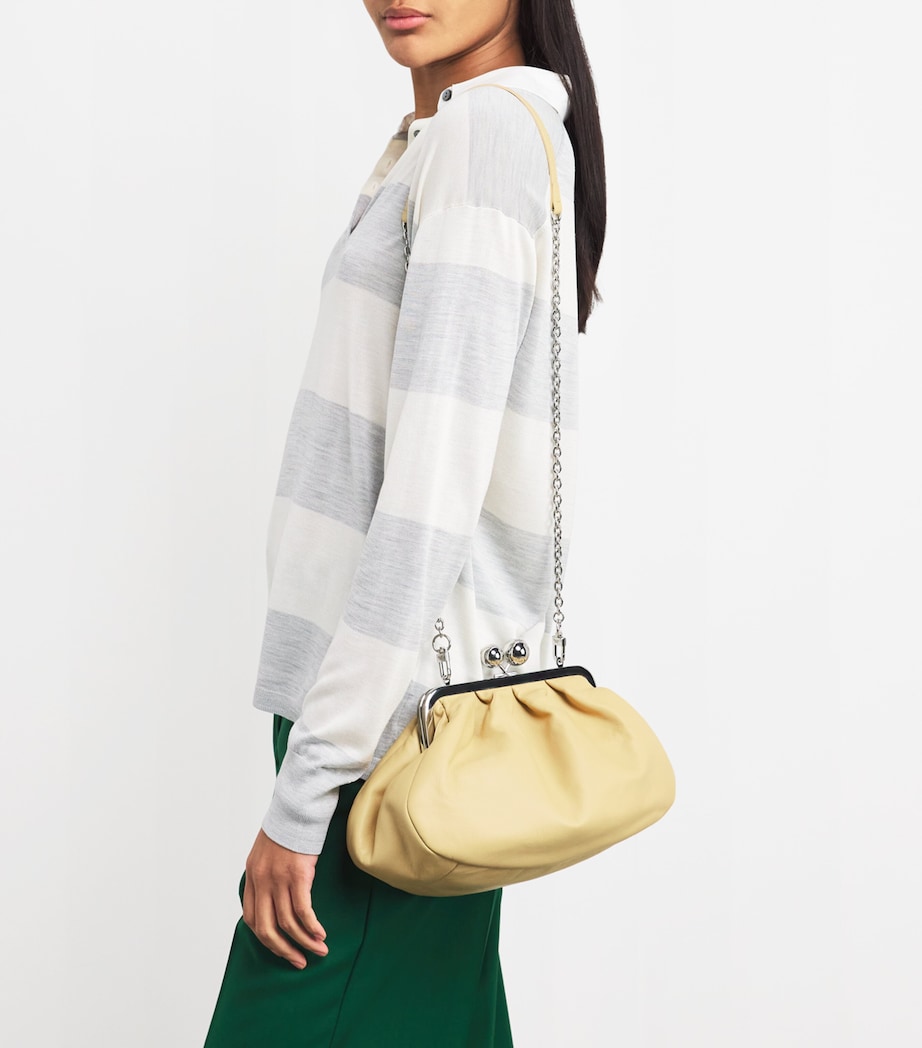 Medium Nappa Leather Pasticcino Bag MUSTARD Image 5