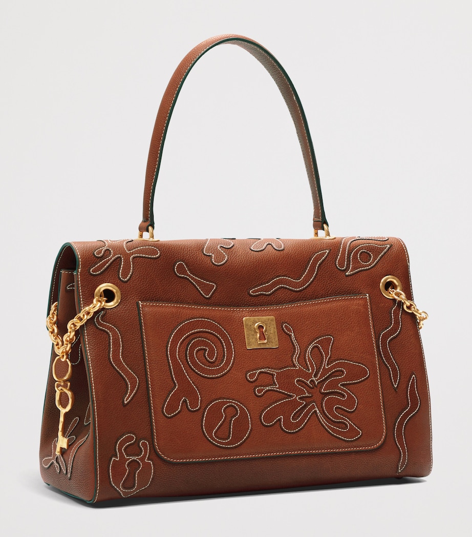 Leather Soft Secret Shoulder Bag 806 CARAMEL Image 3