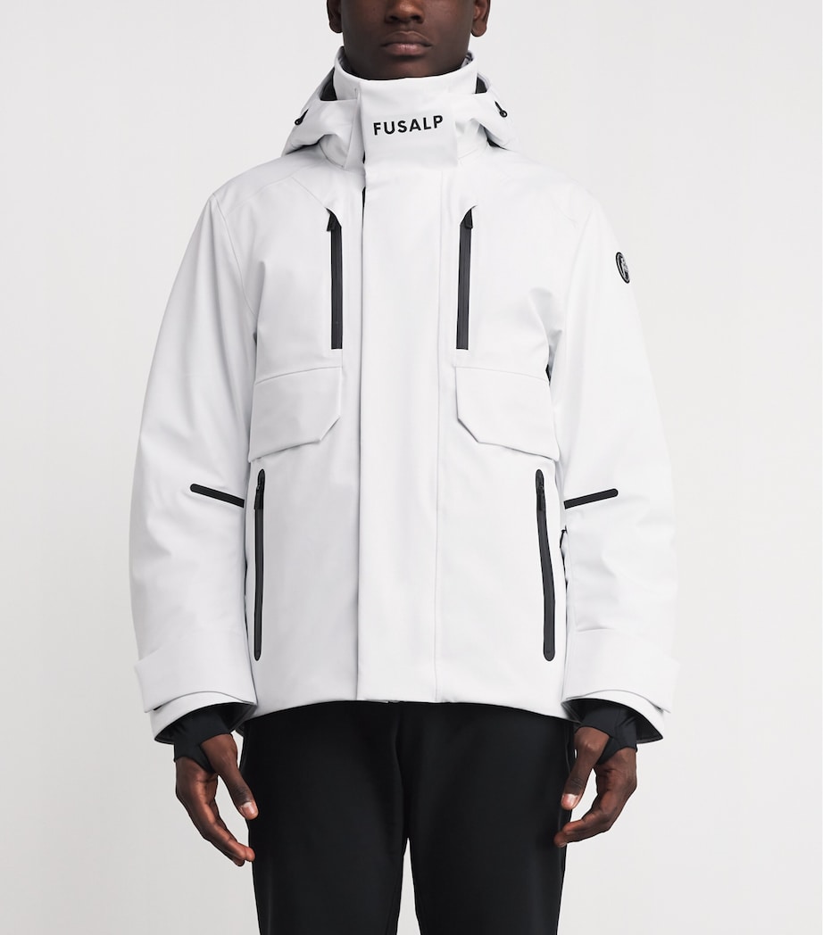 Waterproof John Ski Jacket 91401 NEIGE/NOIR Image 3
