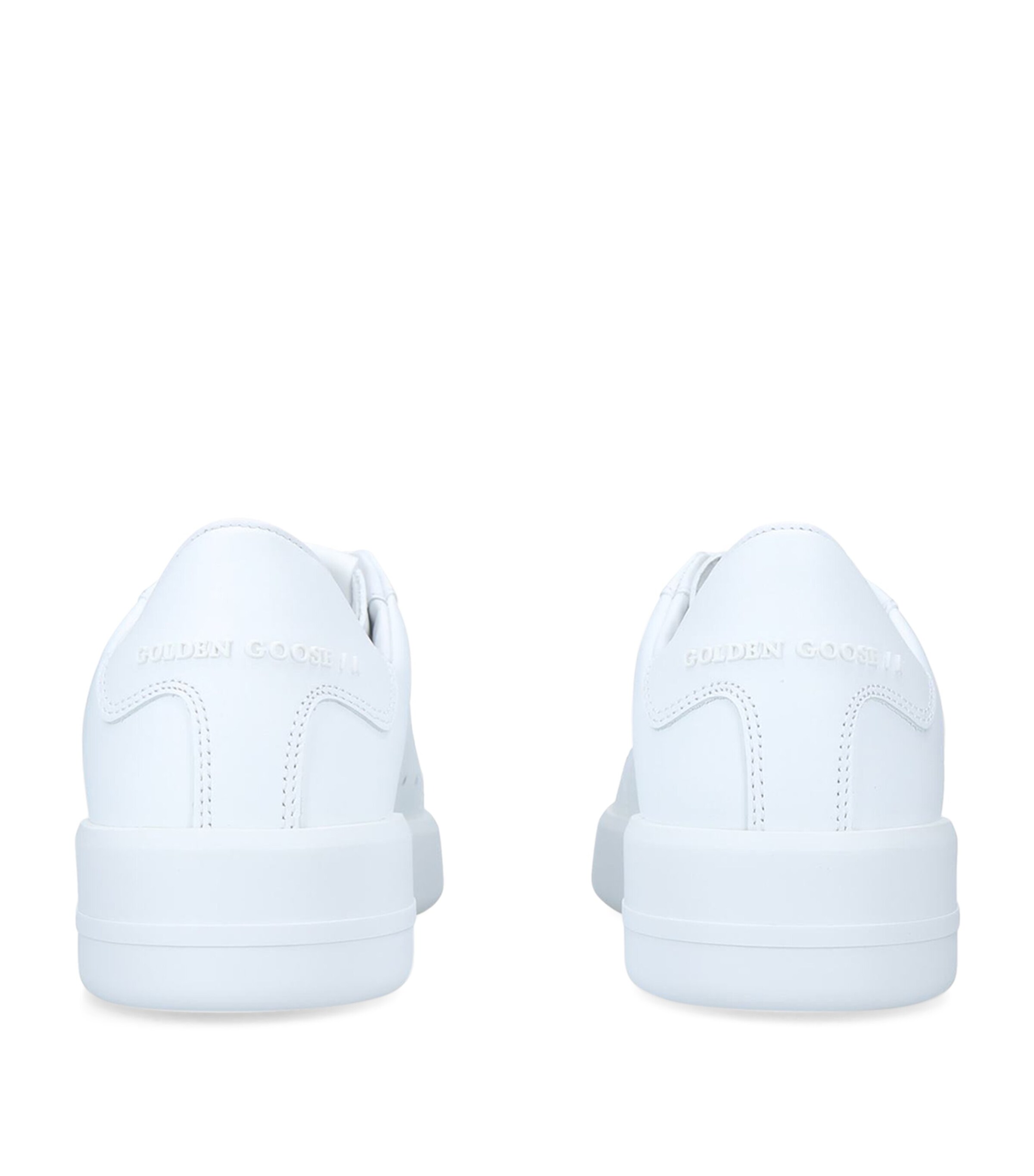 Golden Goose Vegan Leather Purestar Sneakers White Image 5