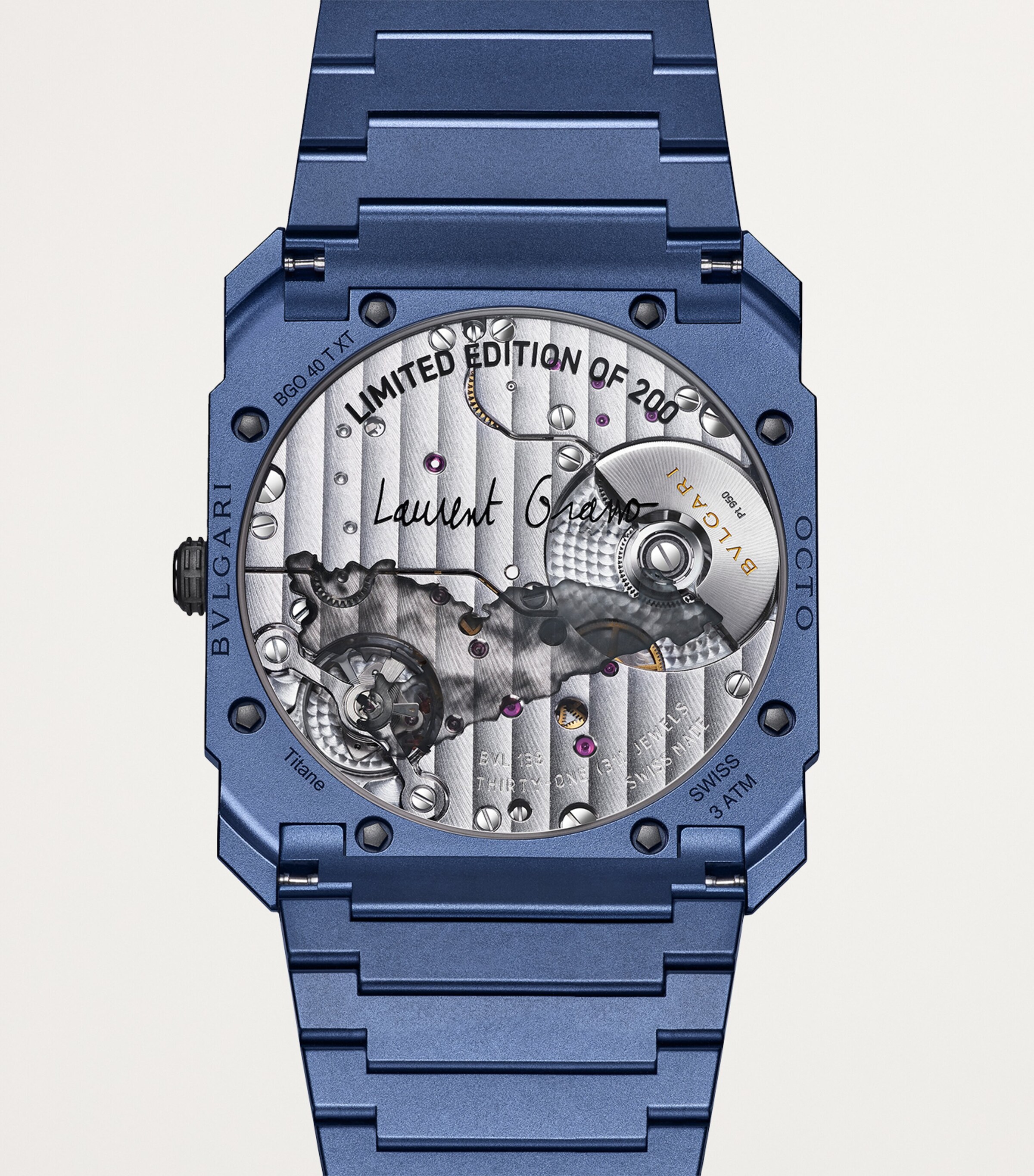 Titanium Octo Finissimo Laurent Grasso Watch 40mm TITANIUM Image 5