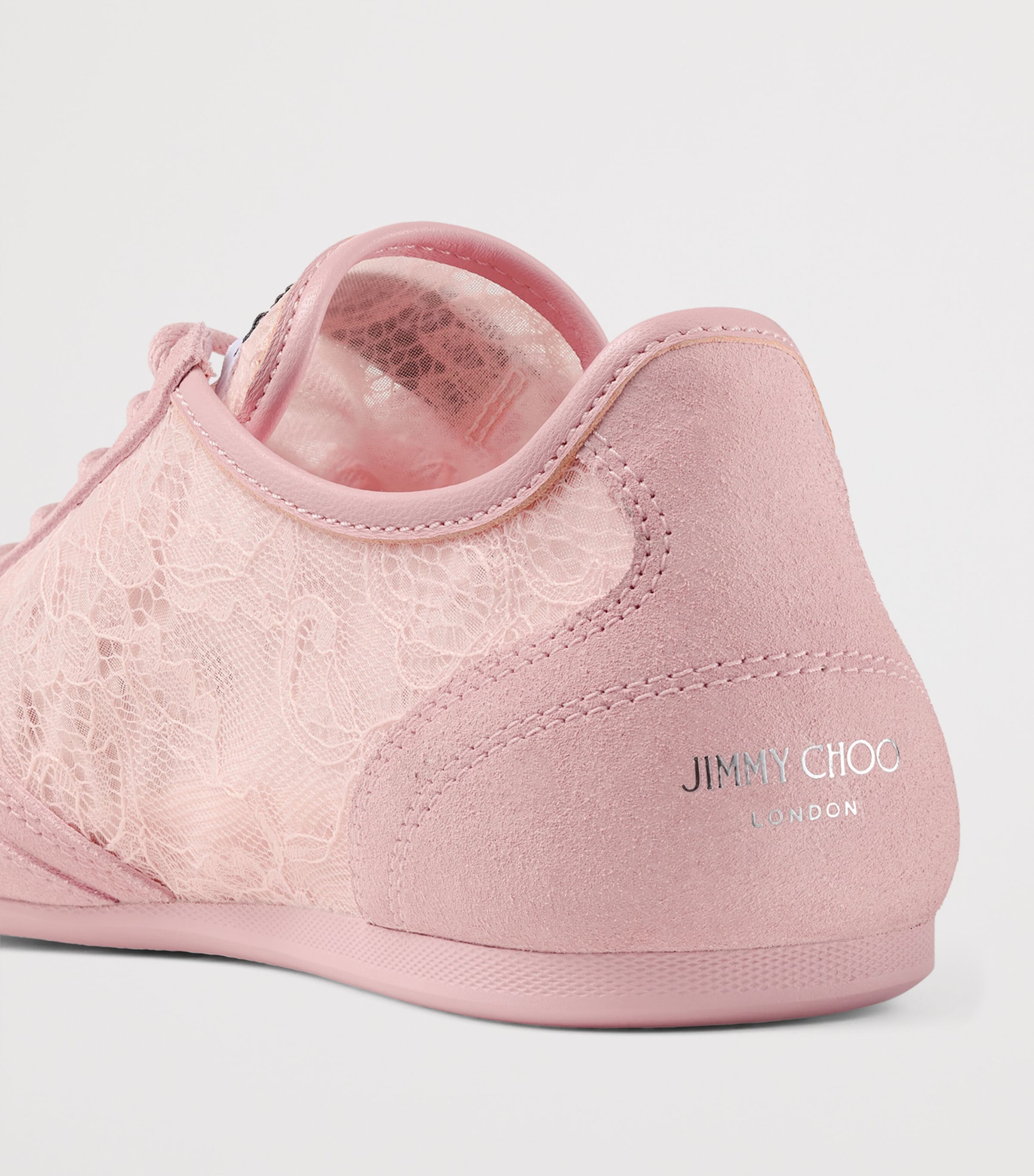 Sunny F Suede-Lace Sneakers V ROSE MIX Image 5