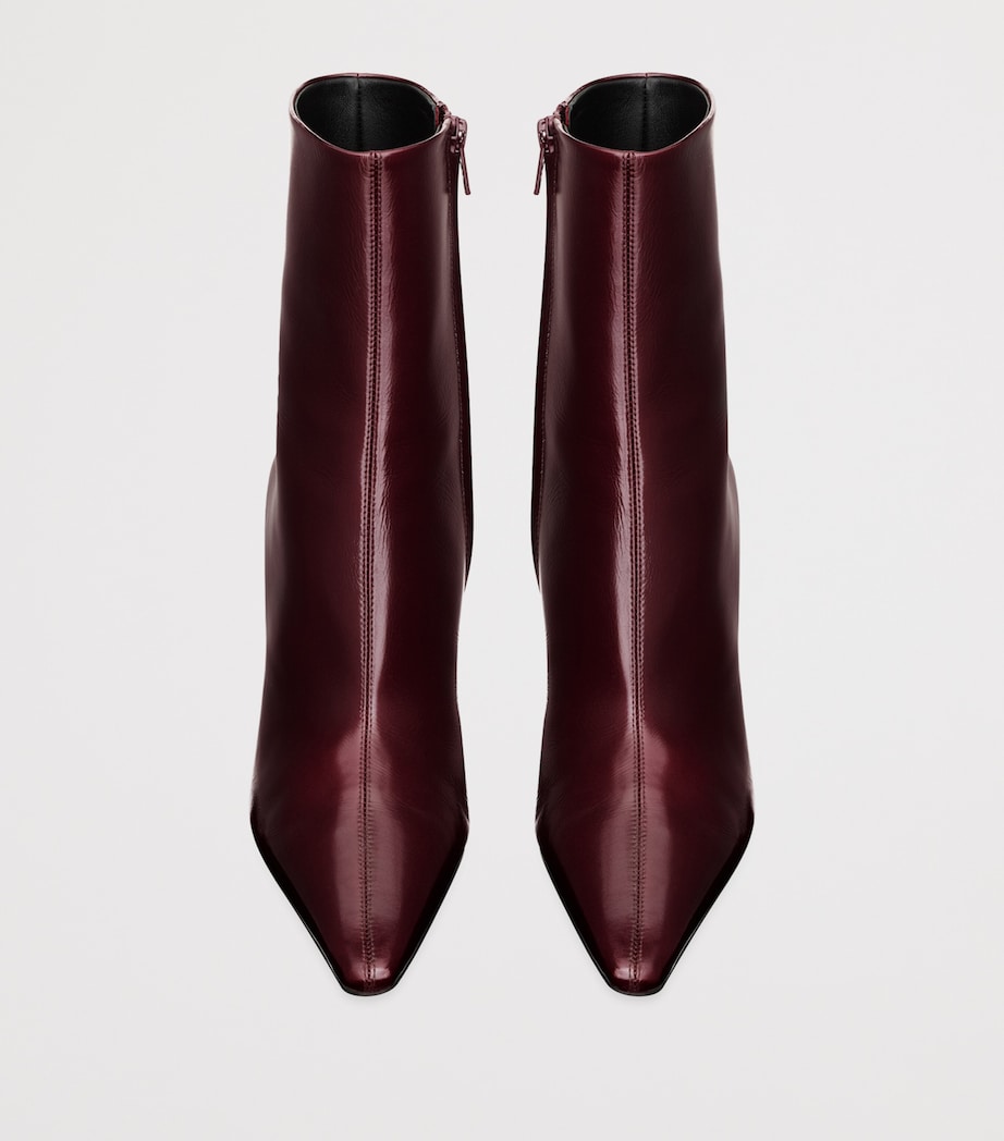 Leather Ashley Ankle Boots 90 6629 Image 4