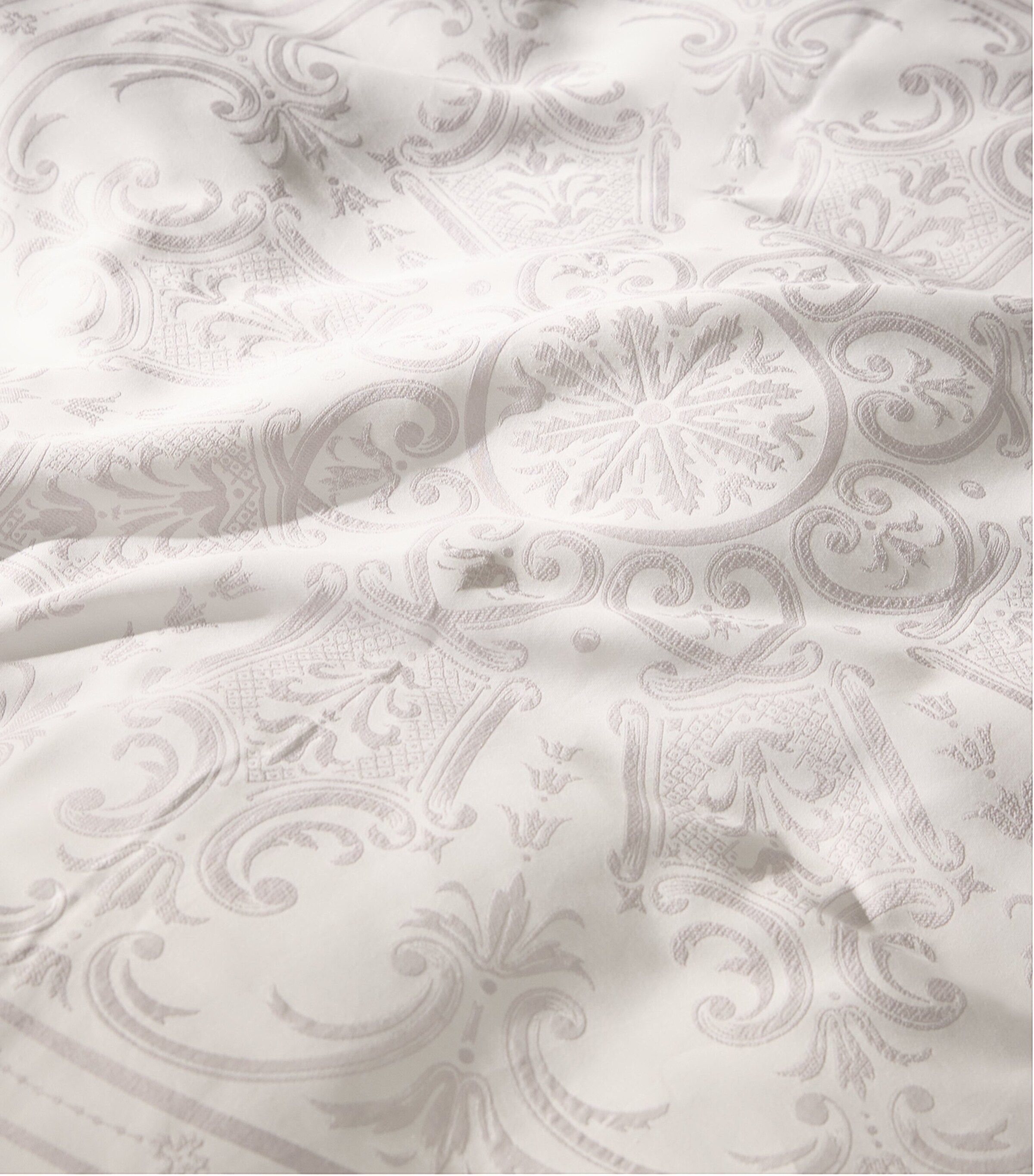 Celso De Lemos Versailles King Duvet Cover (230cm x 220cm) Perle Image 7