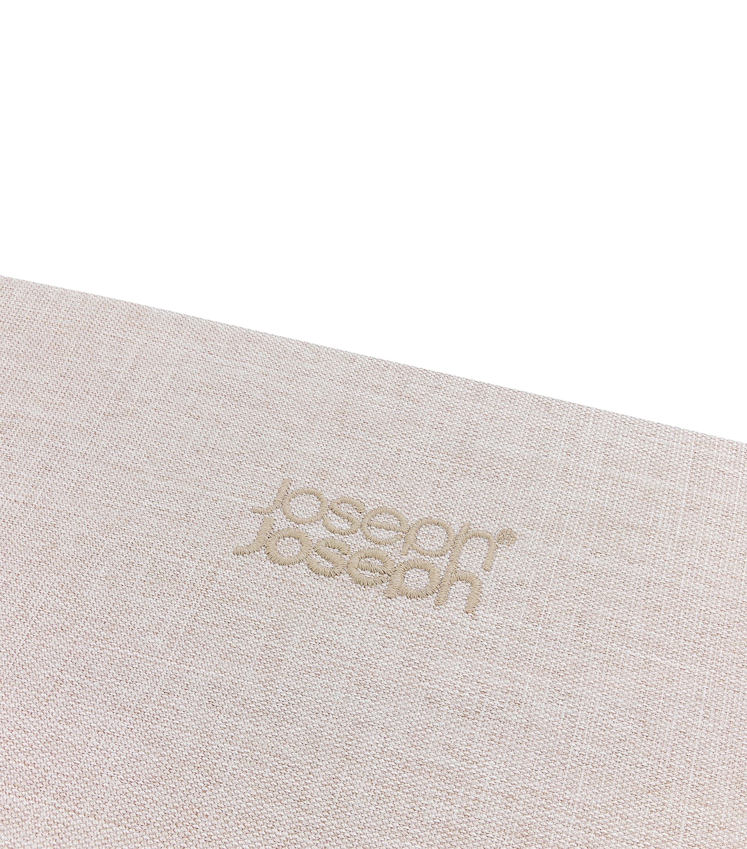 Joseph Joseph Total 2 Twin Laundry Basket (90L) Pale Mushroom Image 6
