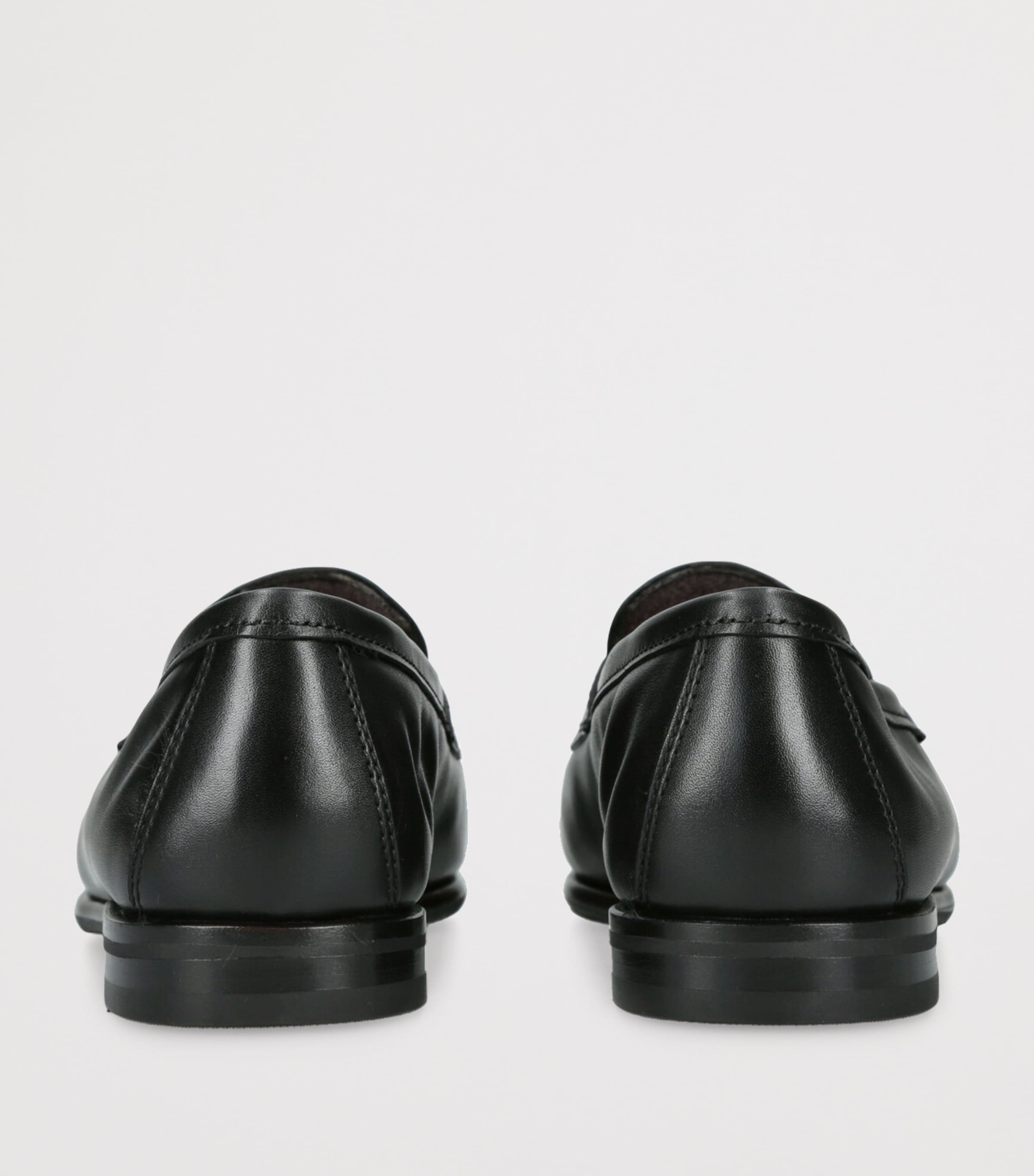 Leather Carlo Loafers BLACK Image 2