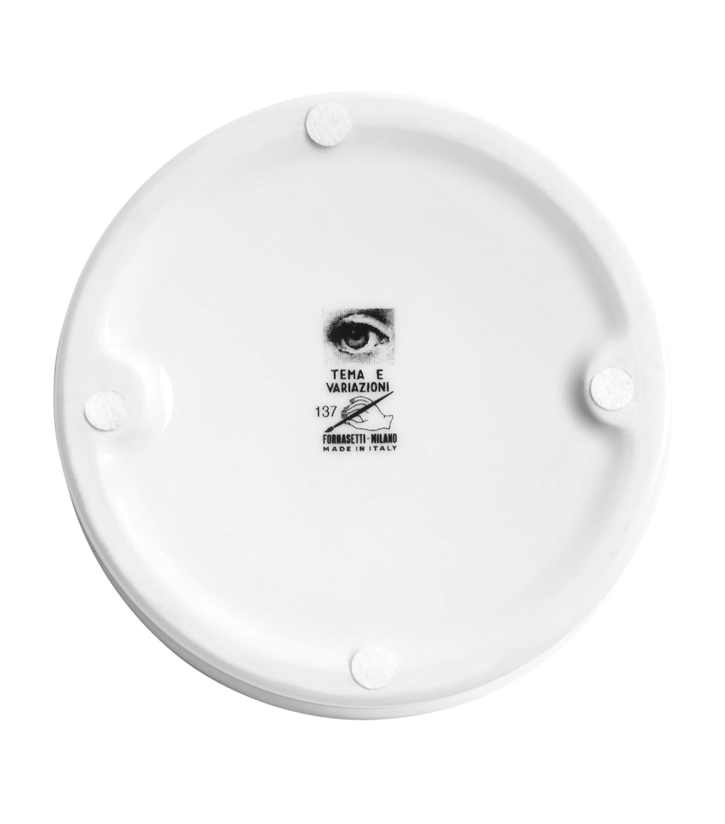 Fornasetti Tema e Variazioni No. 137 Ashtray (16cm) Image 3