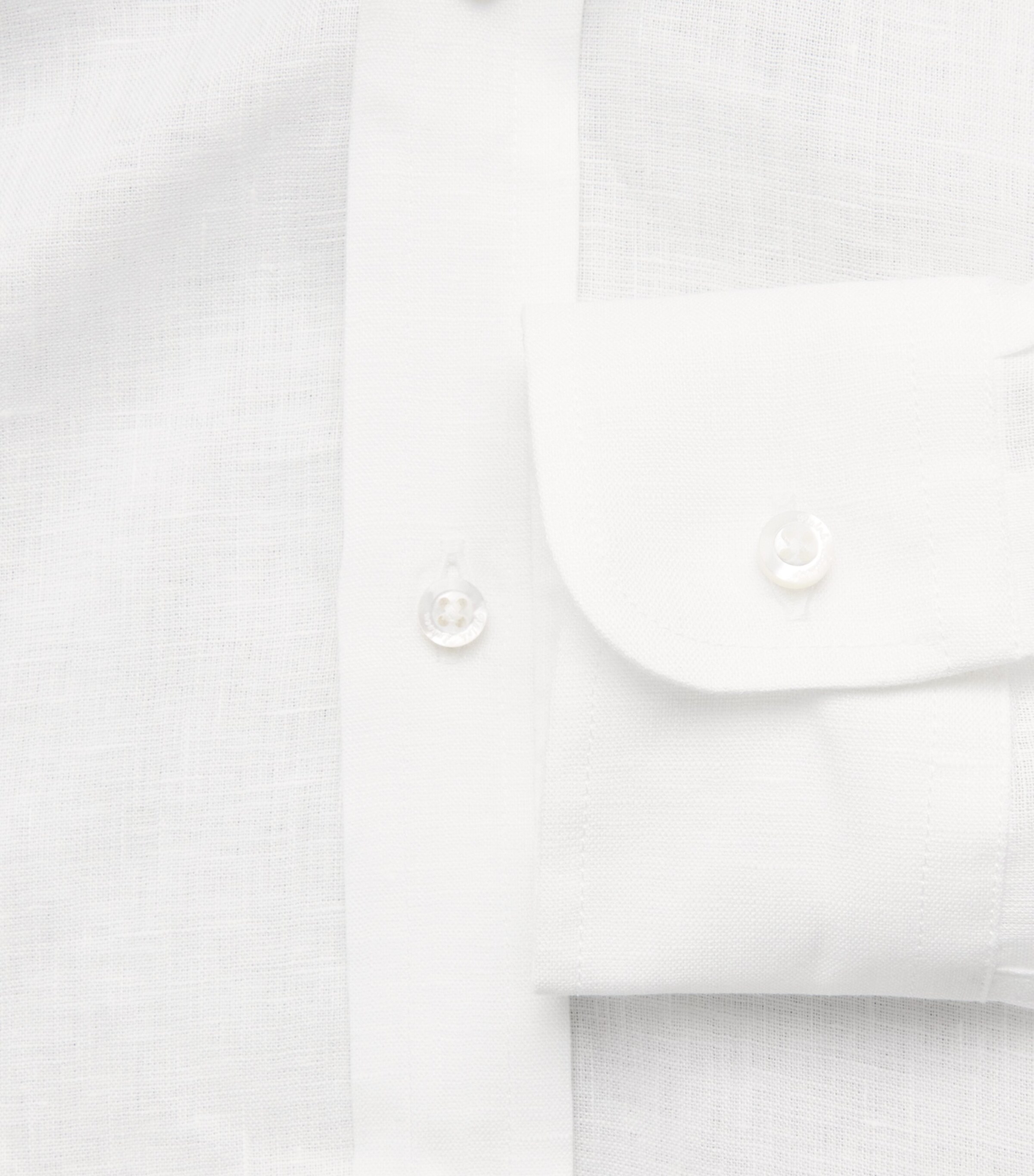 Ralph Lauren Purple Label Mens Linen Shirt White Image 7