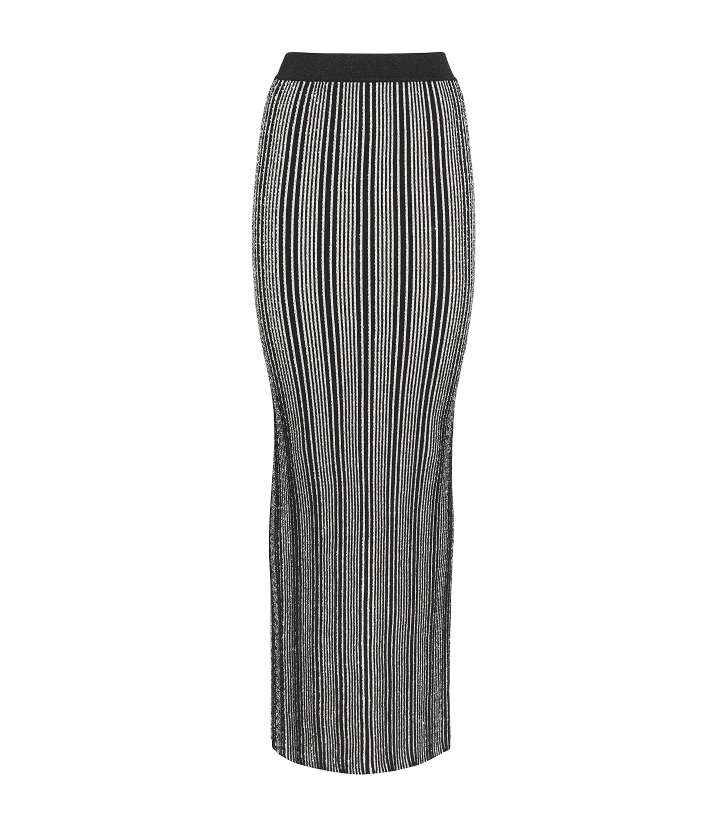 Missoni Langer Gerippter Ripprock Mit Pailletten