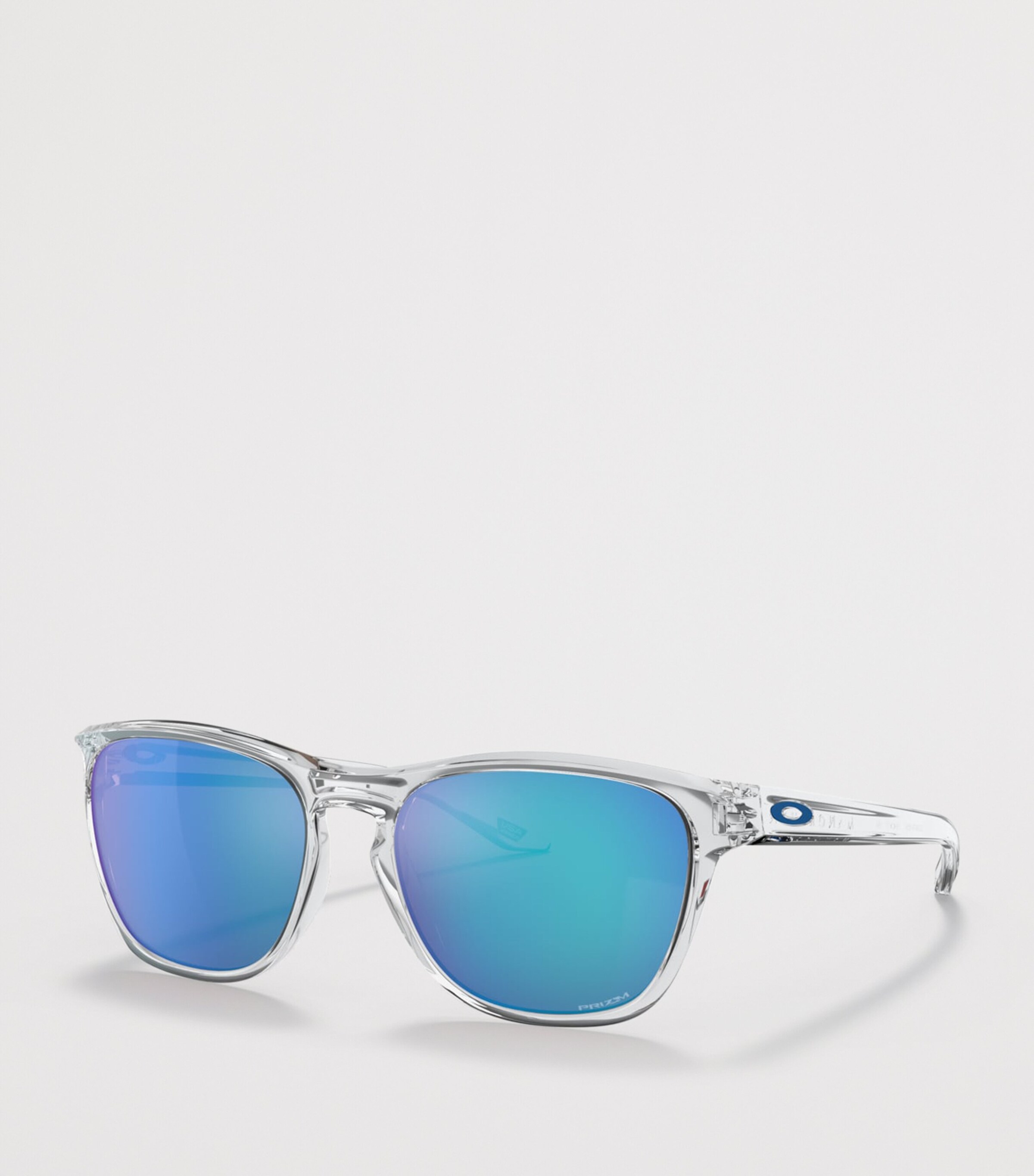 Oakley Manorburn Square Sunglasses Clear Image 2