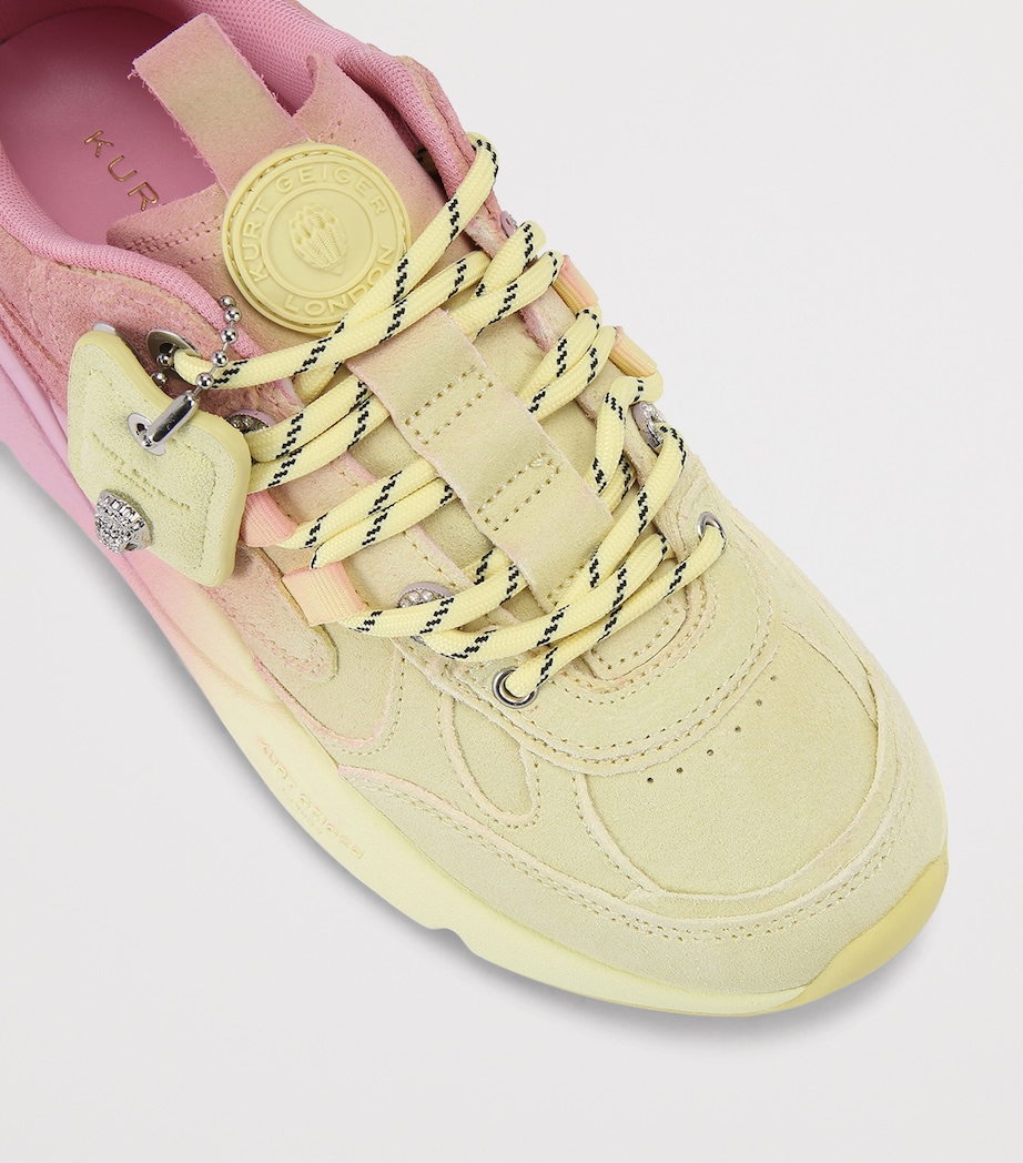 Kurt Geiger London Suede Kurt Runner Sneakers Yellow Image 2