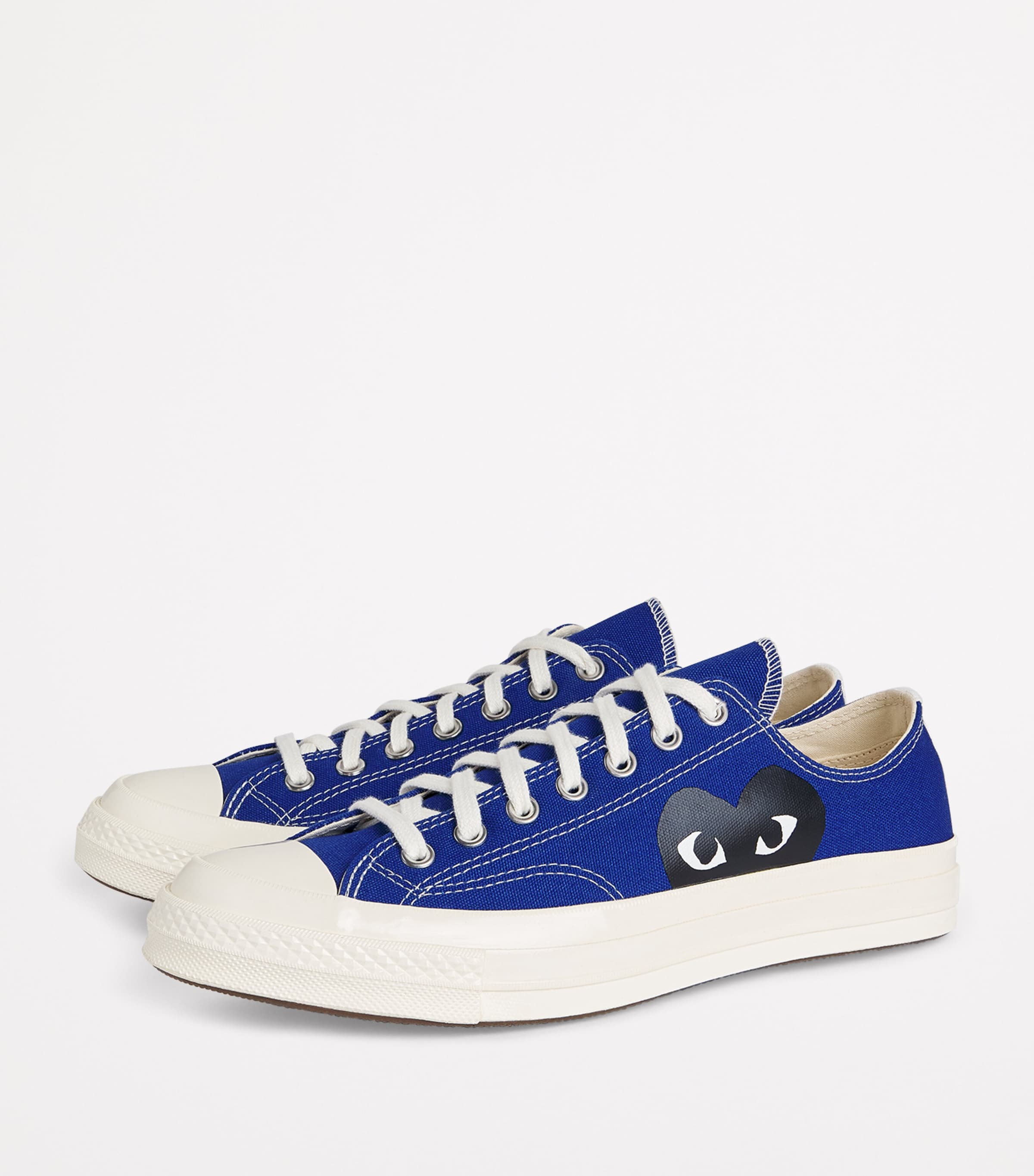 x Converse Heart Chuck Taylor All Star '70 Low-Top Sneakers BLUE Image 3