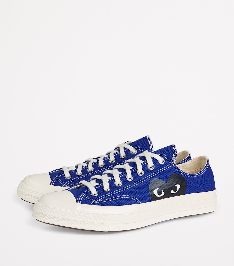 x Converse Heart Chuck Taylor All Star '70 Low-Top Sneakers BLUE Image 3