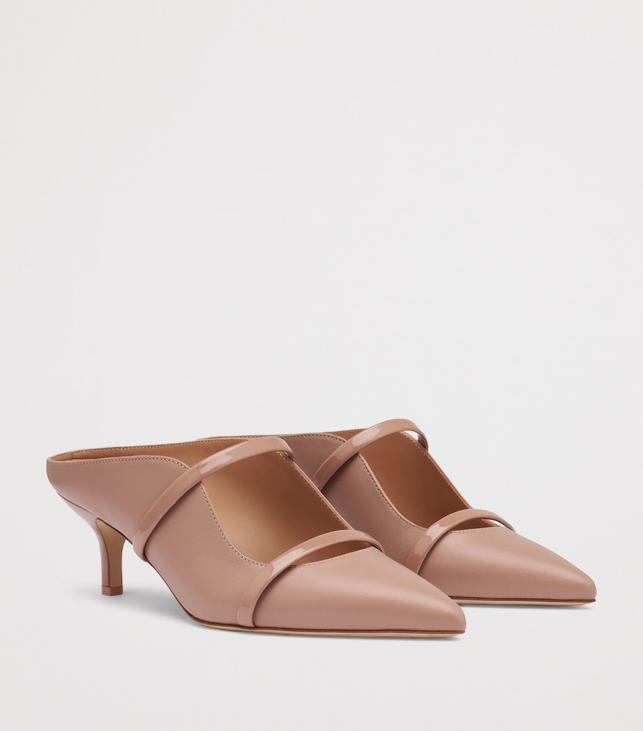 Malone Souliers Leather Maureen Pumps 45 Dove Image 3