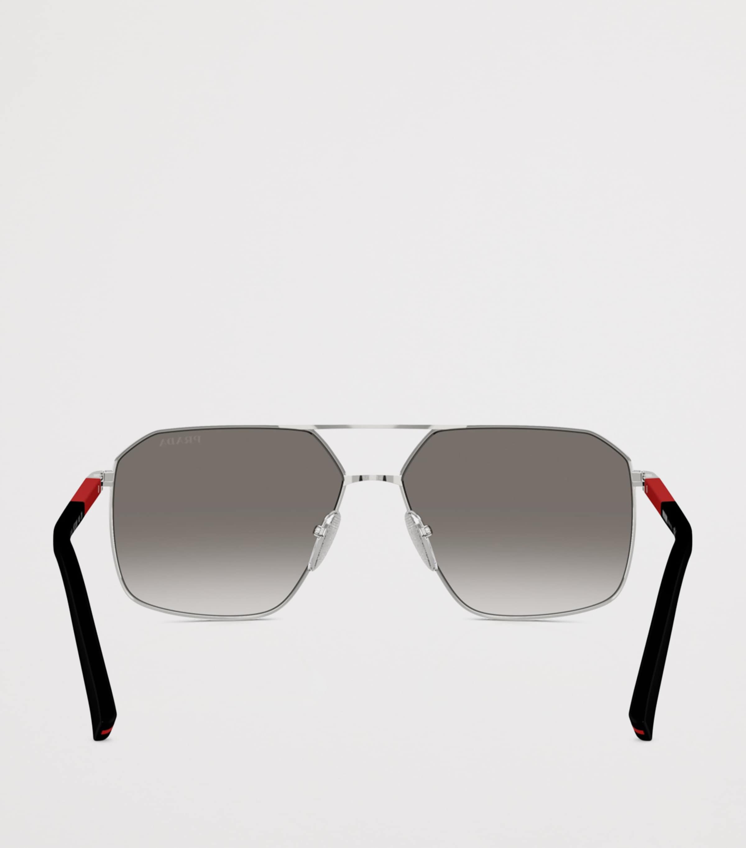 Prada Linea Rossa Metal A50S Aviator Sunglasses Image 4