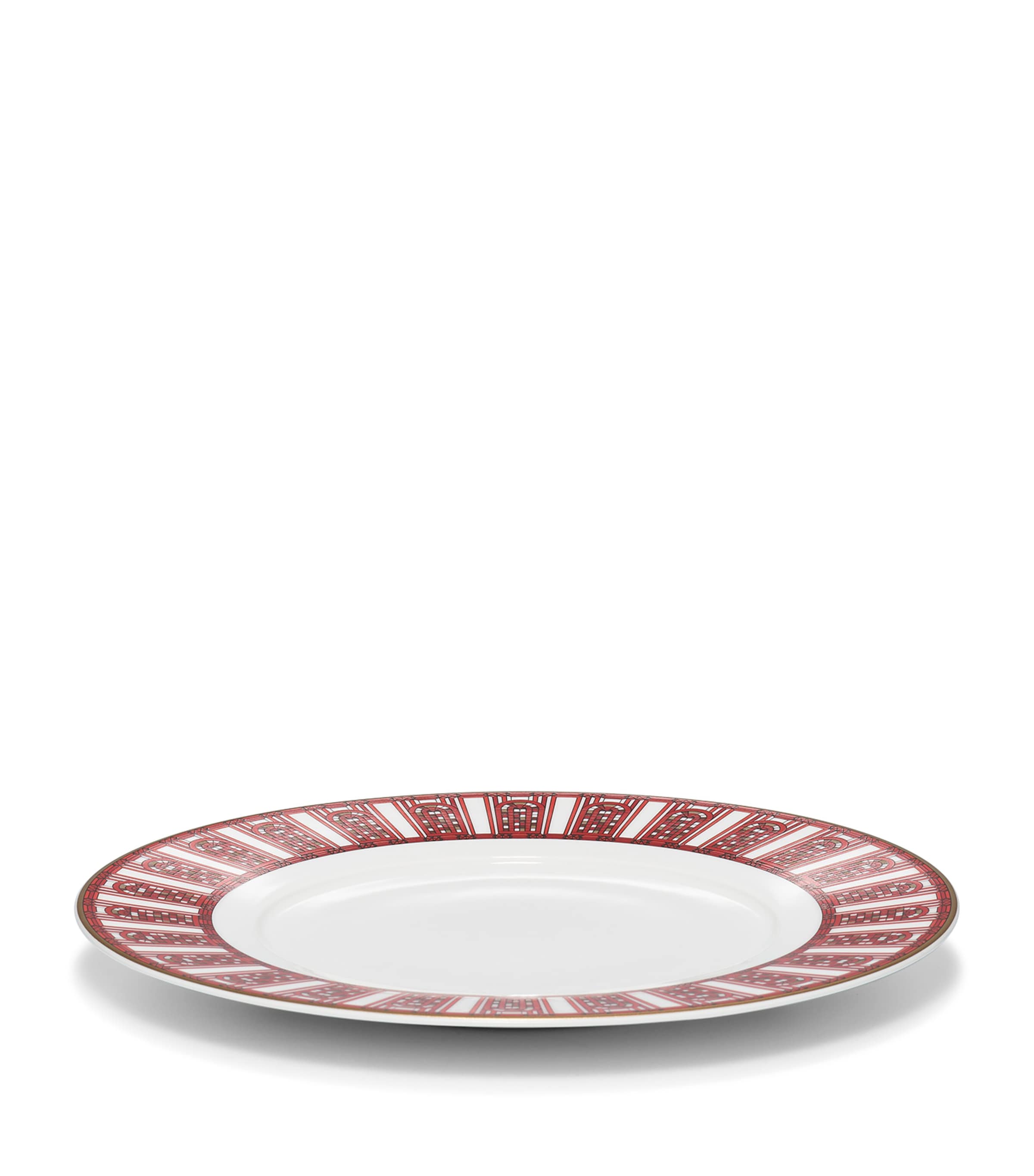 Set of 2 Arcadia Red Dessert Plates (21cm) CLEAR Image 2