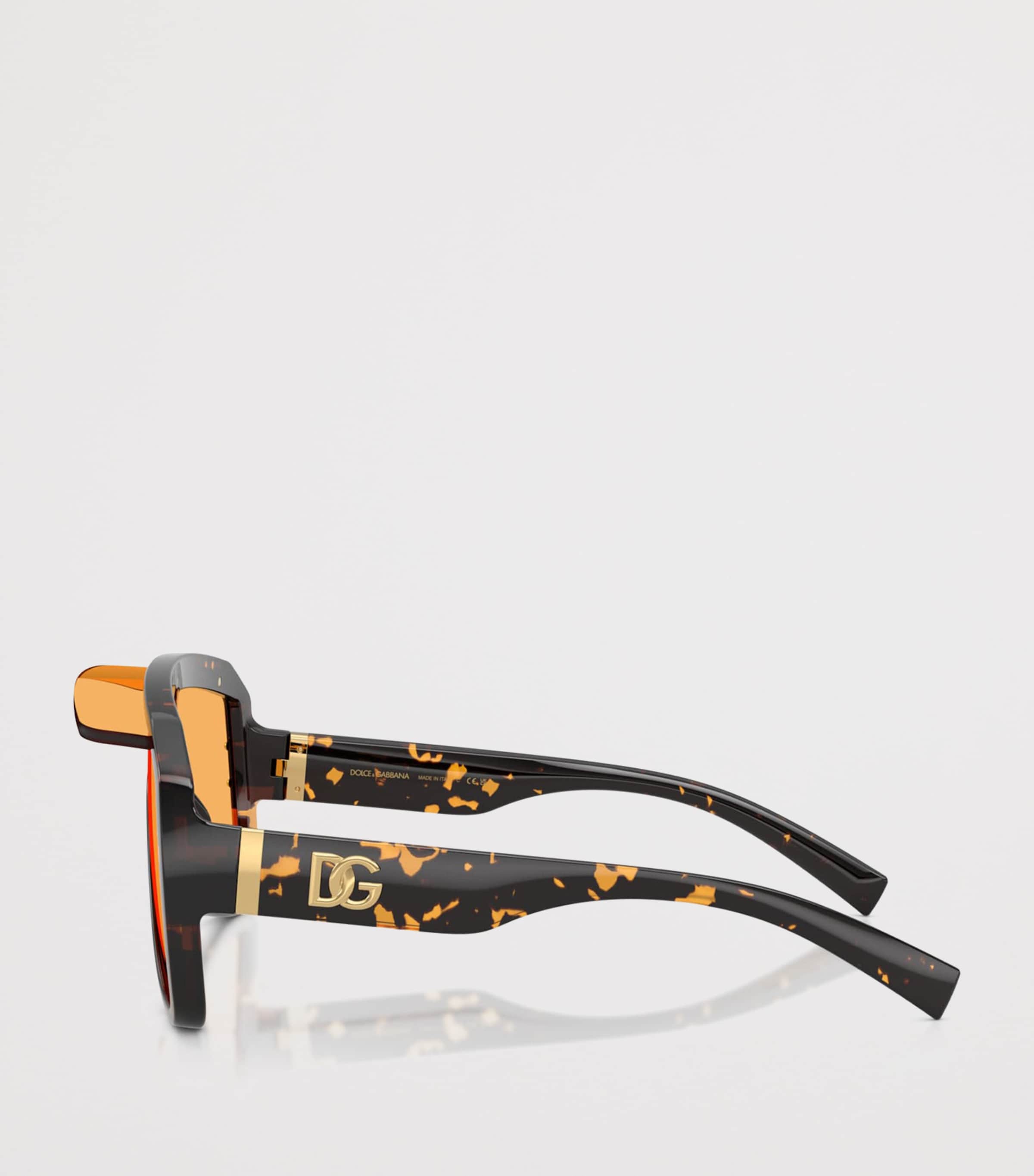 Dolce&Gabbana DG6205 Pilot Sunglasses Brown Image 3