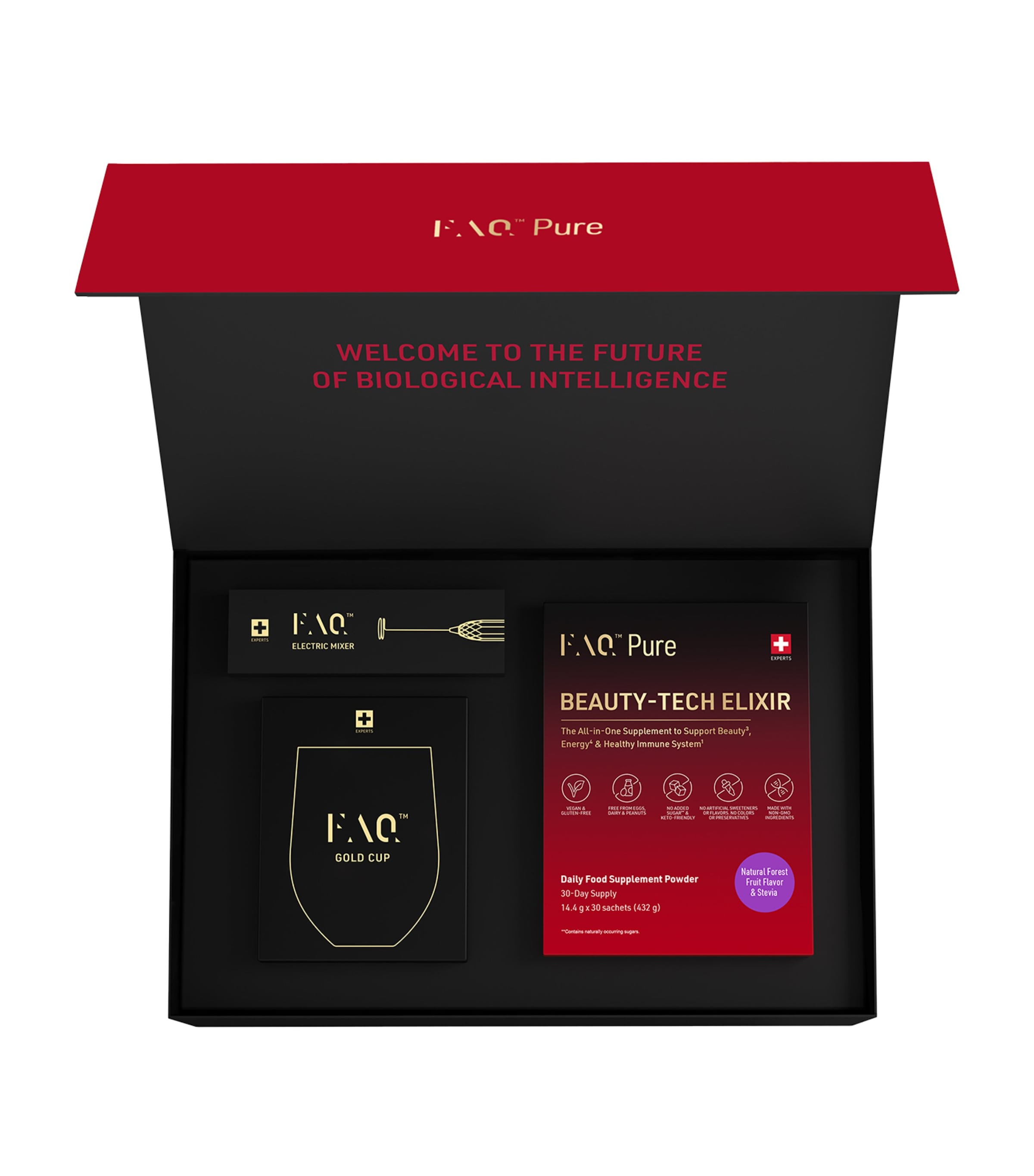 FAQ Pure Beauty-Tech Elixir Forest Fruit Welcome Box Image 2