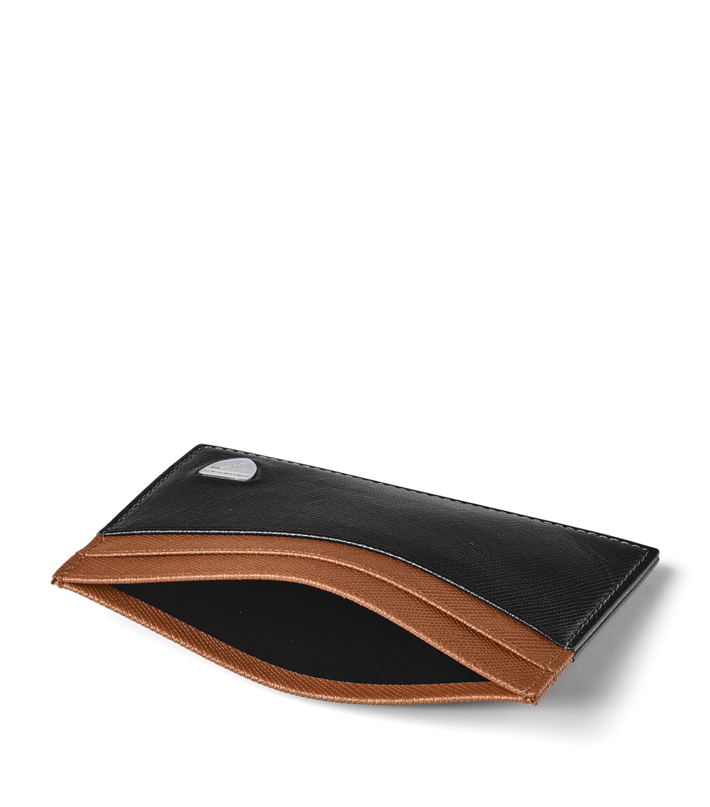 Leather Card Holder BLACK Image 3