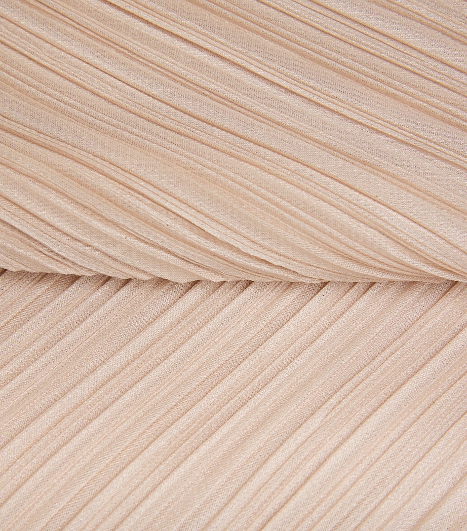 Leap Midi Dress LIGHT BEIGE Image 5