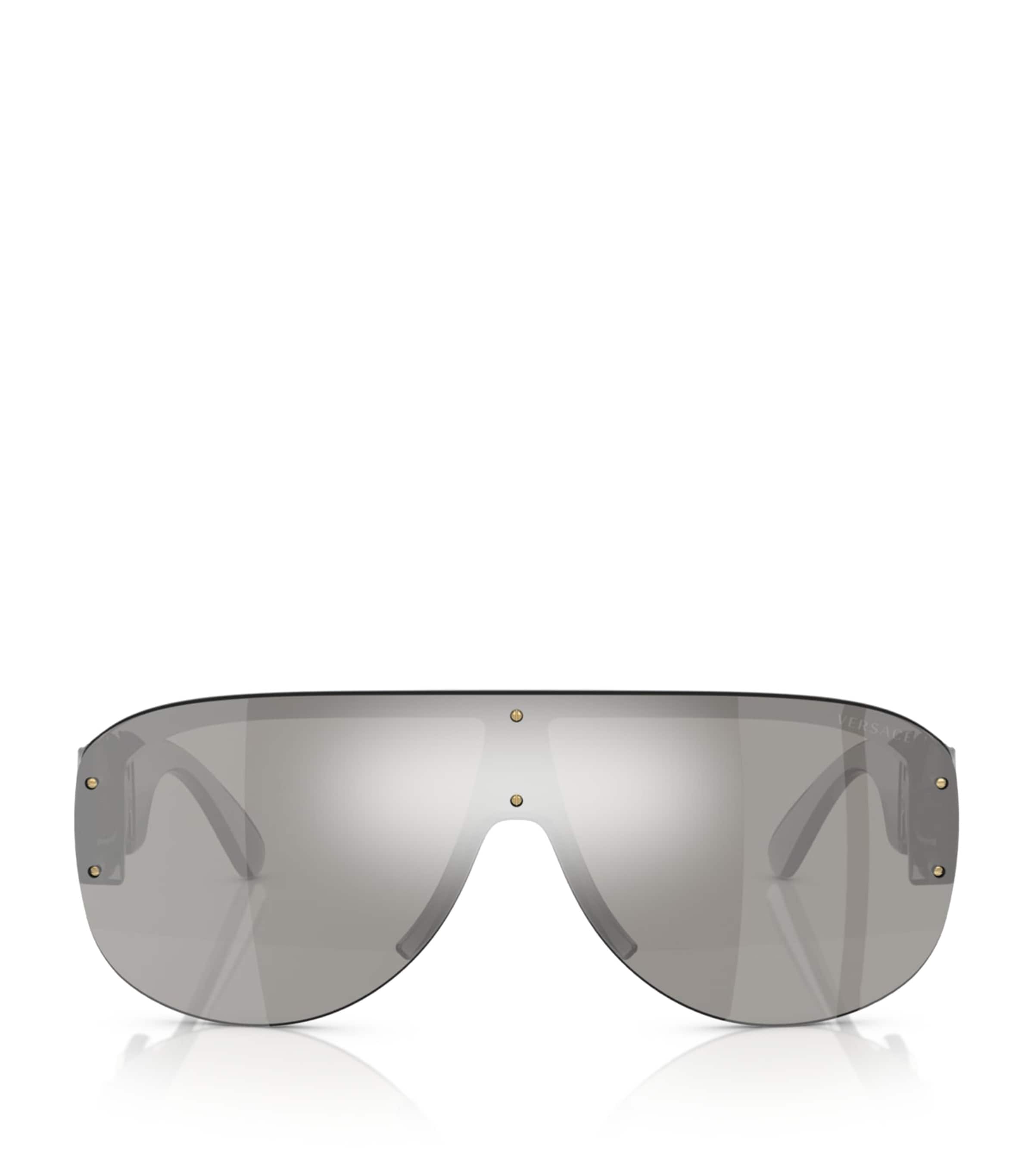 Versace Aviator Sunglasses Grey Image 1
