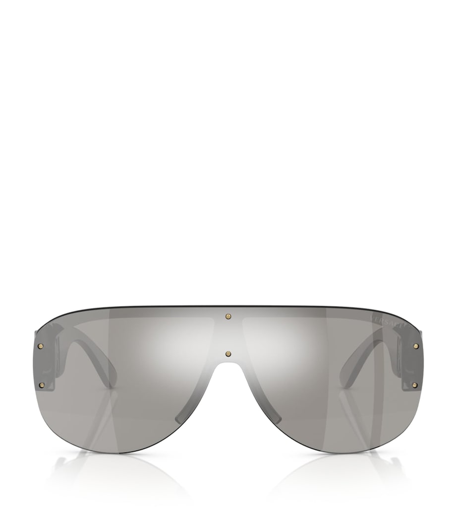 Versace Aviator Sunglasses Grey Image 1