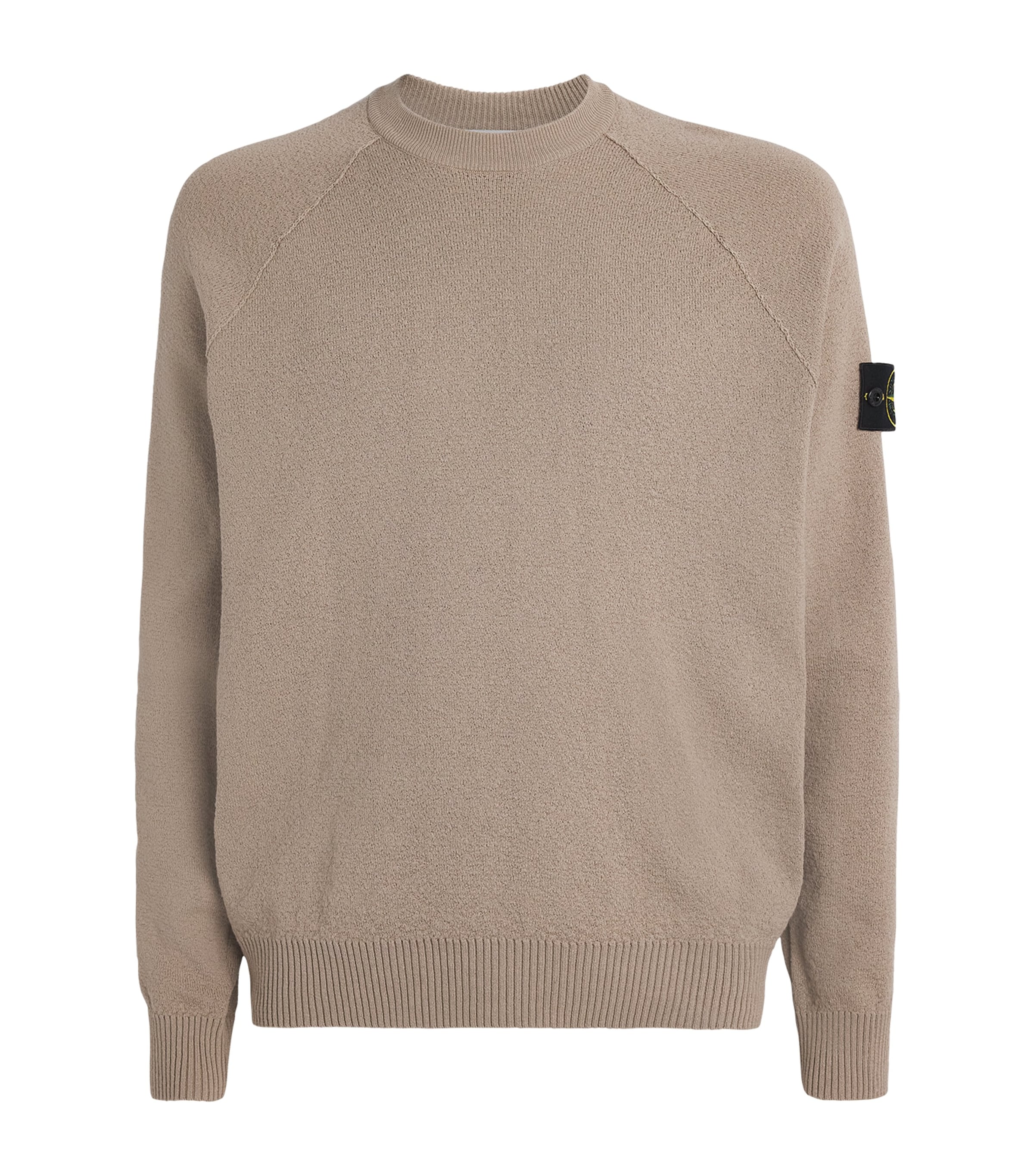 Stone Island Mens Raw Organic Cotton Sweater Image 1