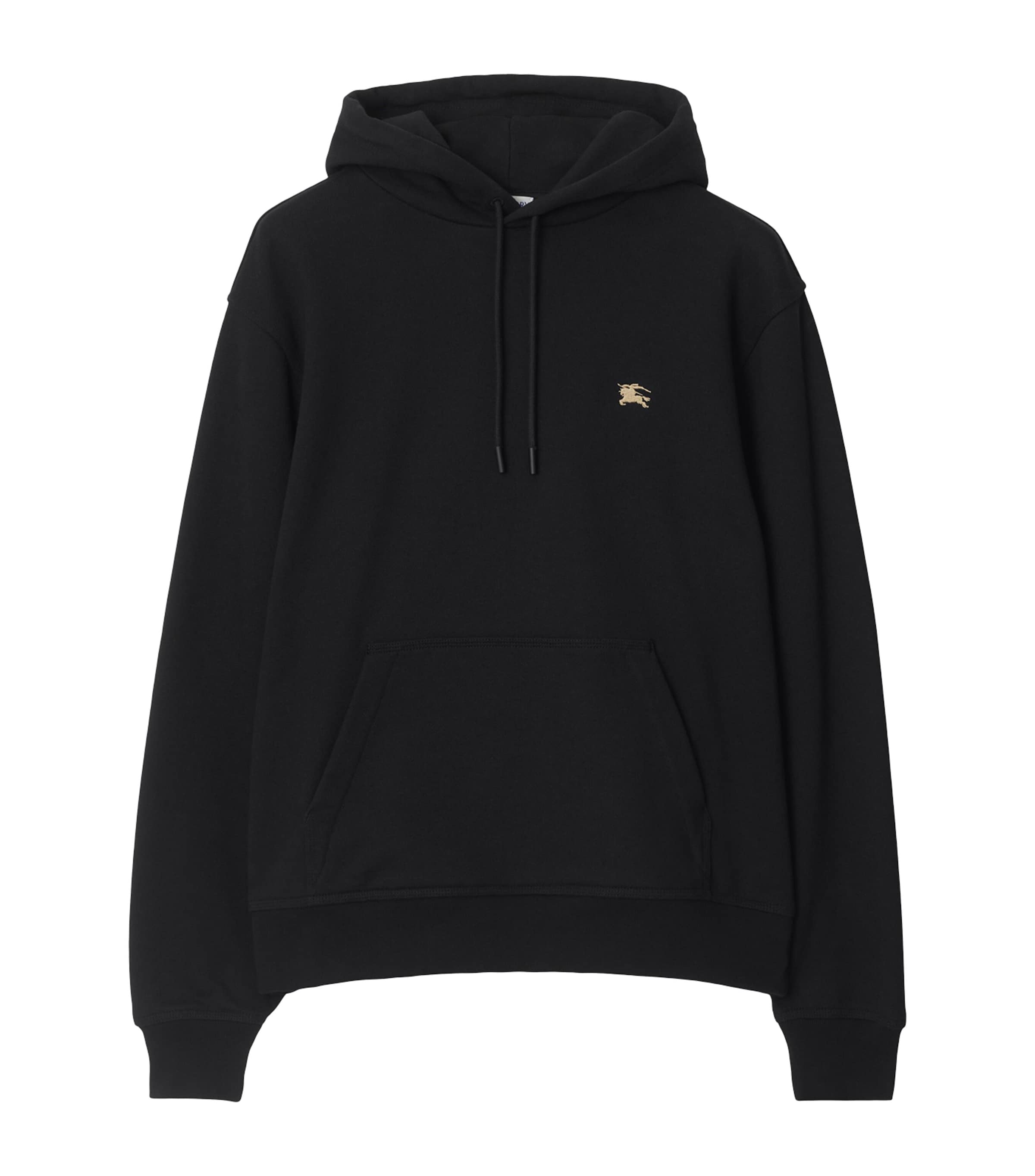 Cotton Knight Stamp Hoodie BLACK Image 1