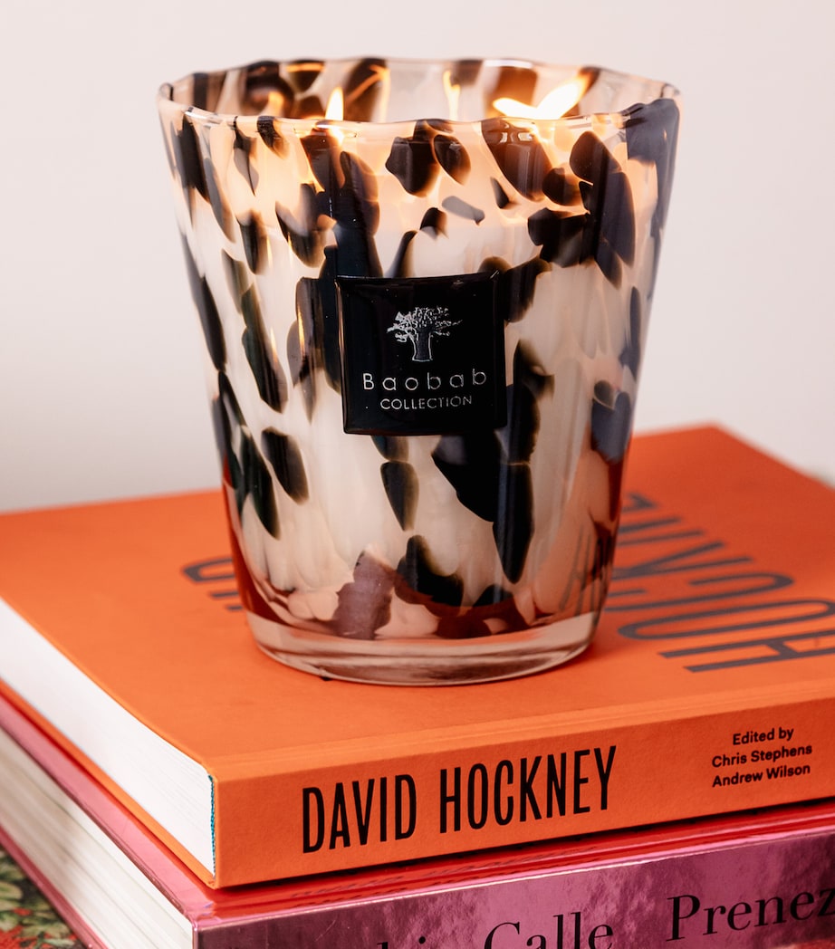 Baobab Collection Black Pearls Candle (16cm) Black Image 3