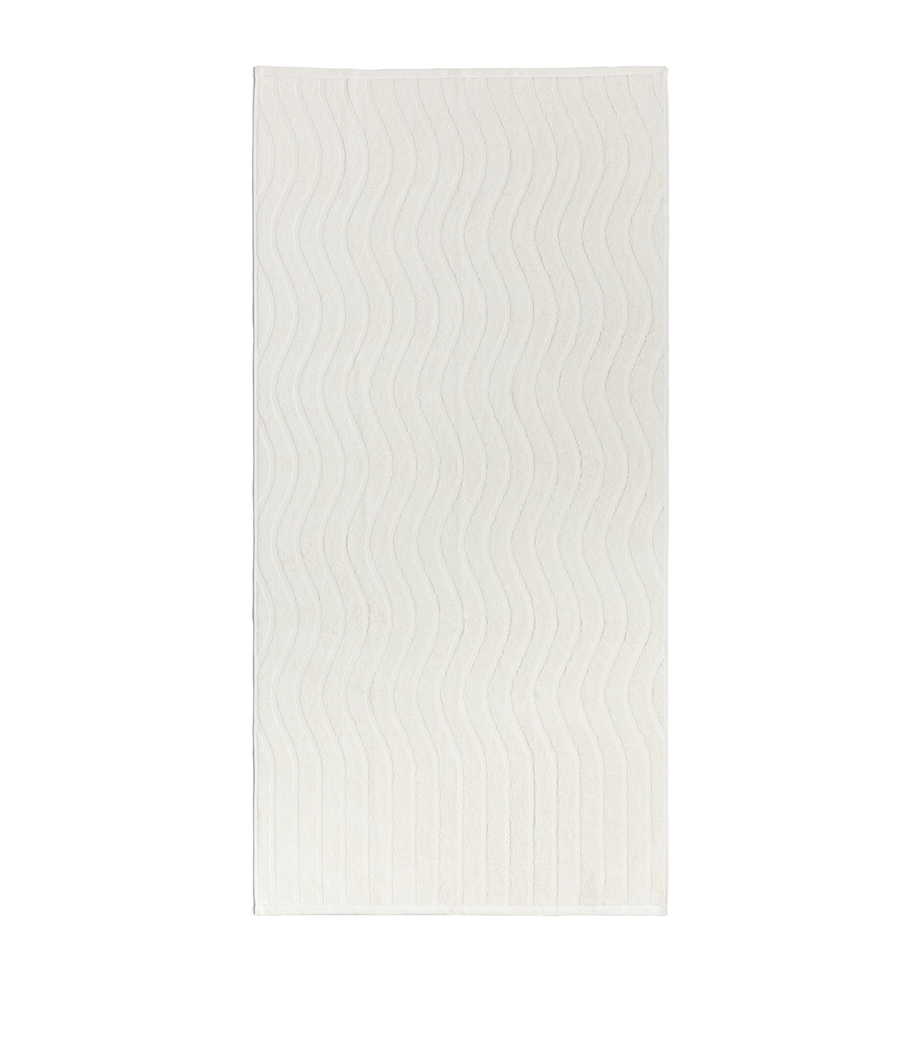 BAINA St Clair Bath Towel (70cm x 140cm) Ivory Image 2