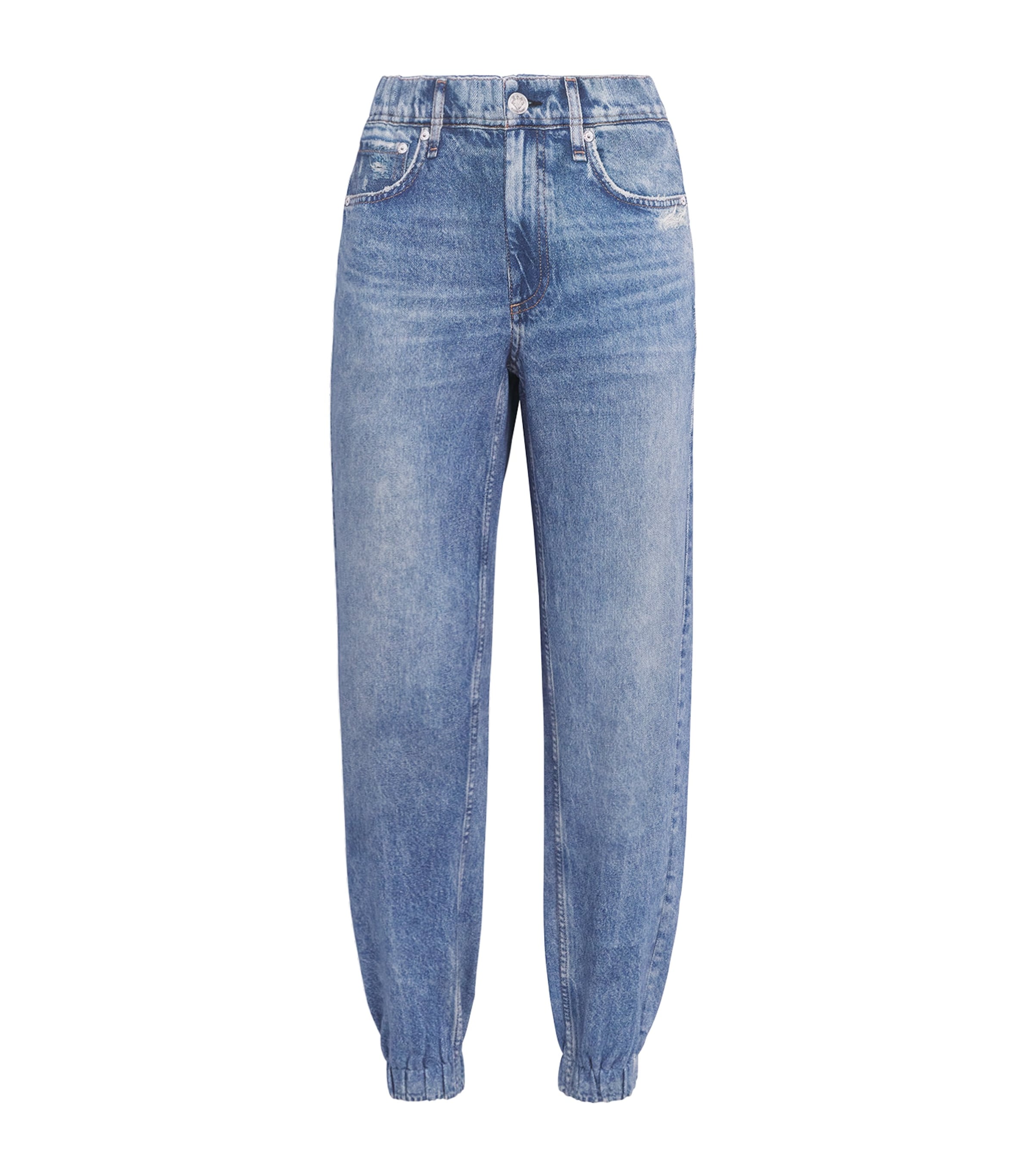 Rag & Bone Blue Miramar Terry Jogger Sweatpants In Blue