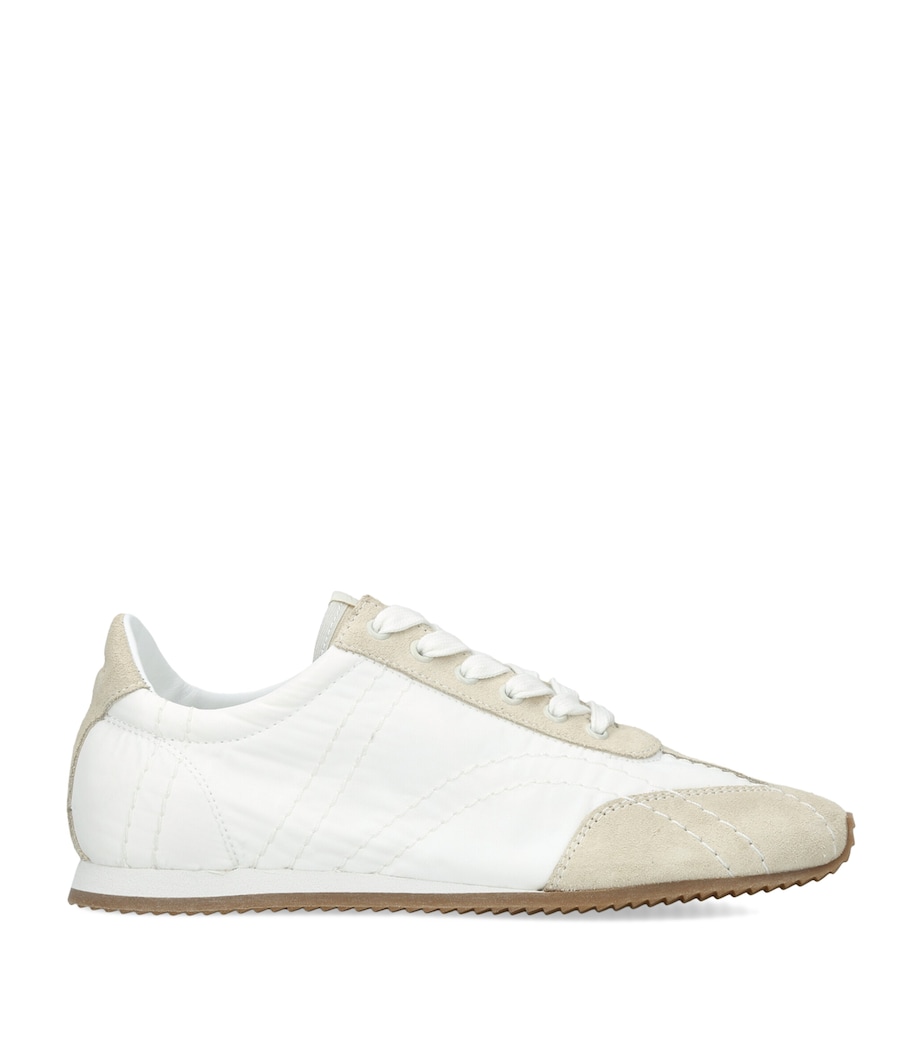 Toteme Suede Flex Sneakers White/comb Image 1
