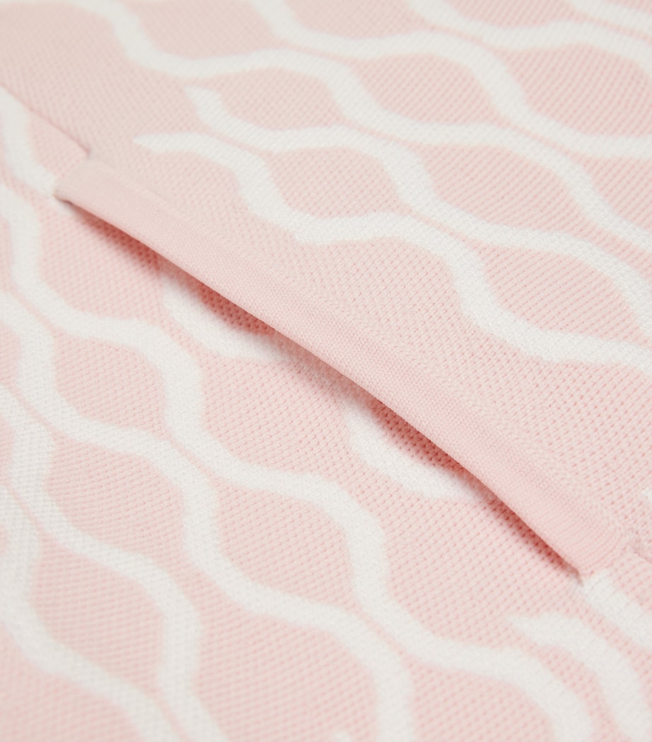 Jacquard-Knit Mini Dress PALE PINK Image 5