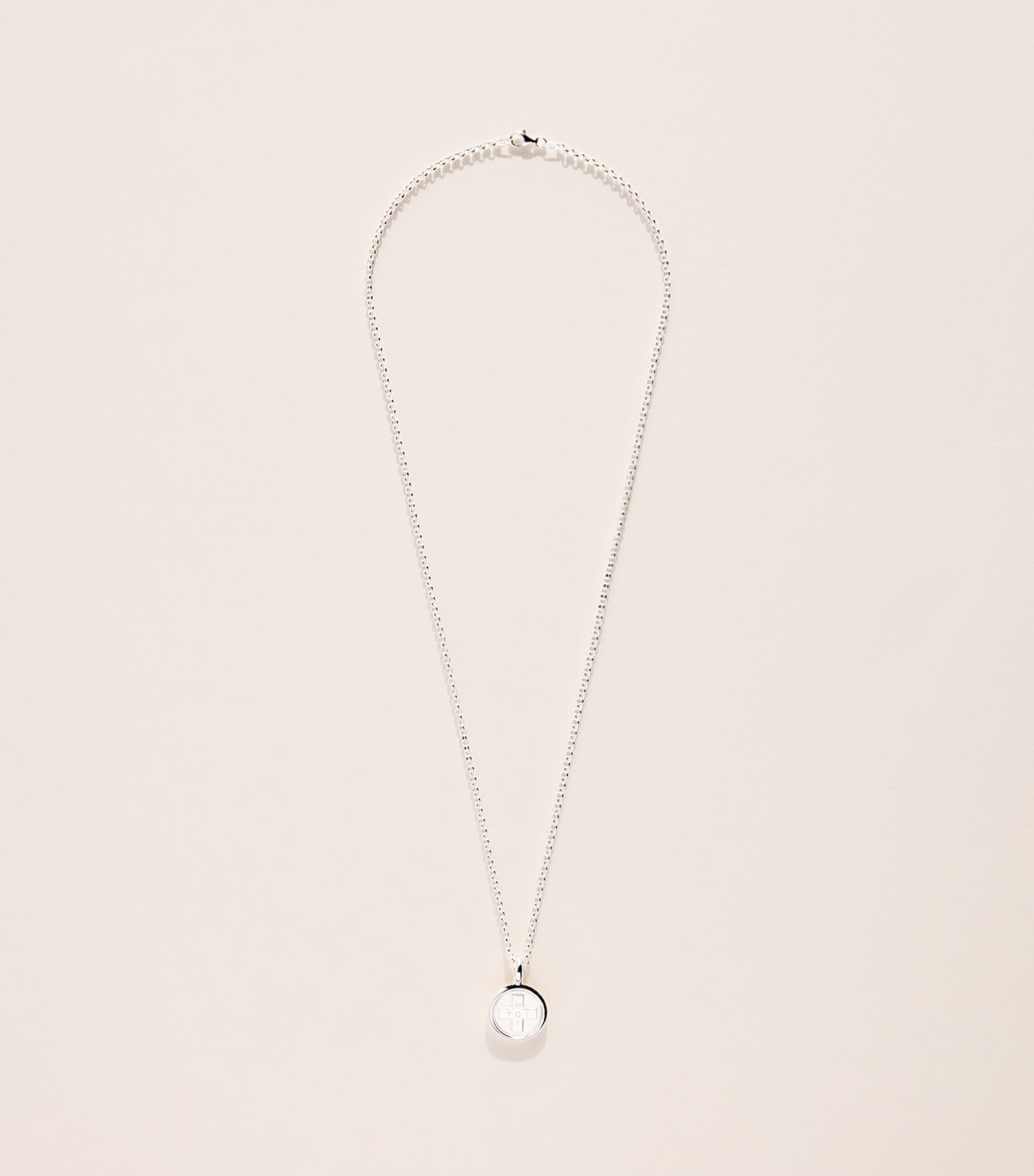 TILLY SVEAAS Sterling Silver Moi + Toi Necklace Silver Image 3