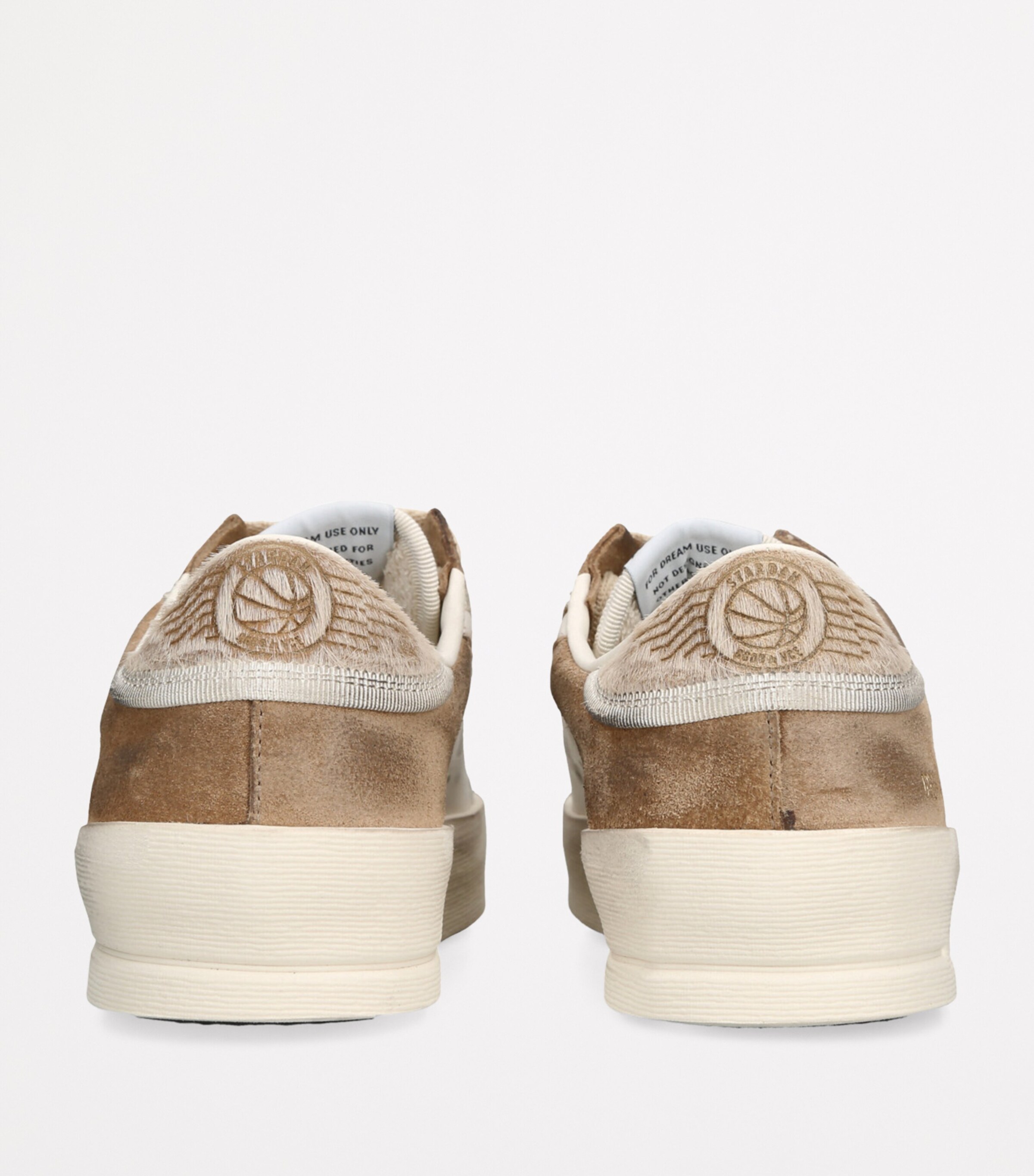 Leather Stardan Low-Top Sneakers BROWN/OTH Image 2